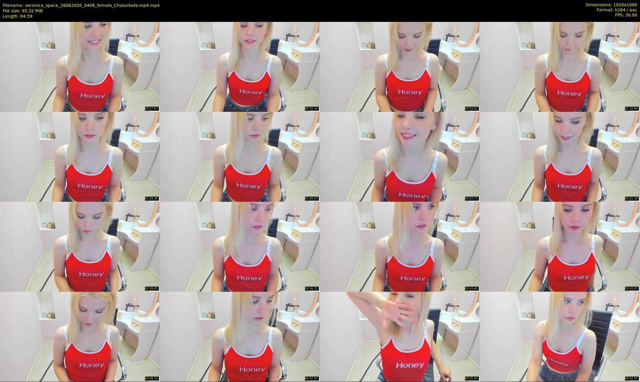 veronica_space — 5 minute Chaturbate female cam show recording, 1080p, Jun 28, 2020