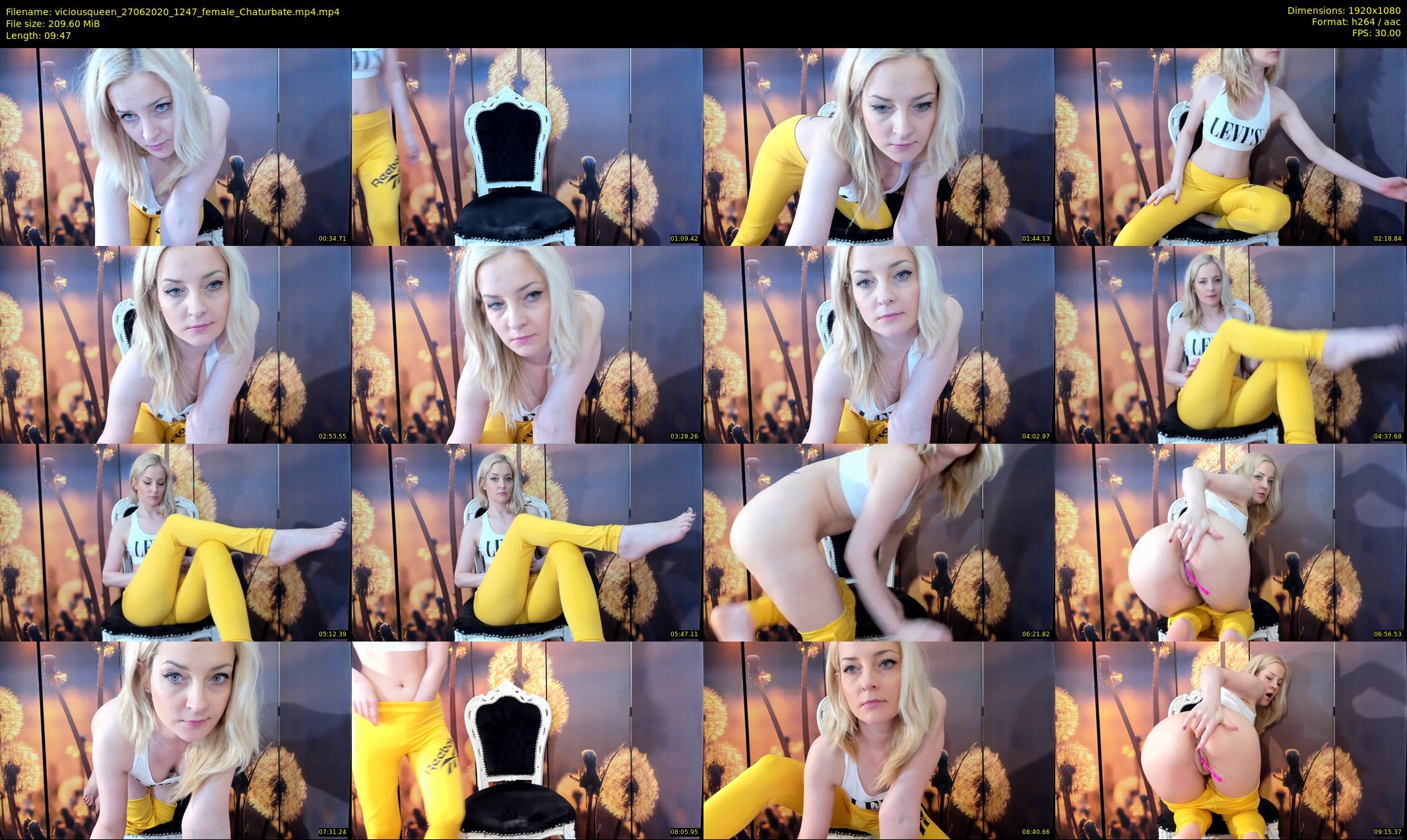 viciousqueen — 10 minute Chaturbate female cam show recording, 1080p, Jun 27, 2020