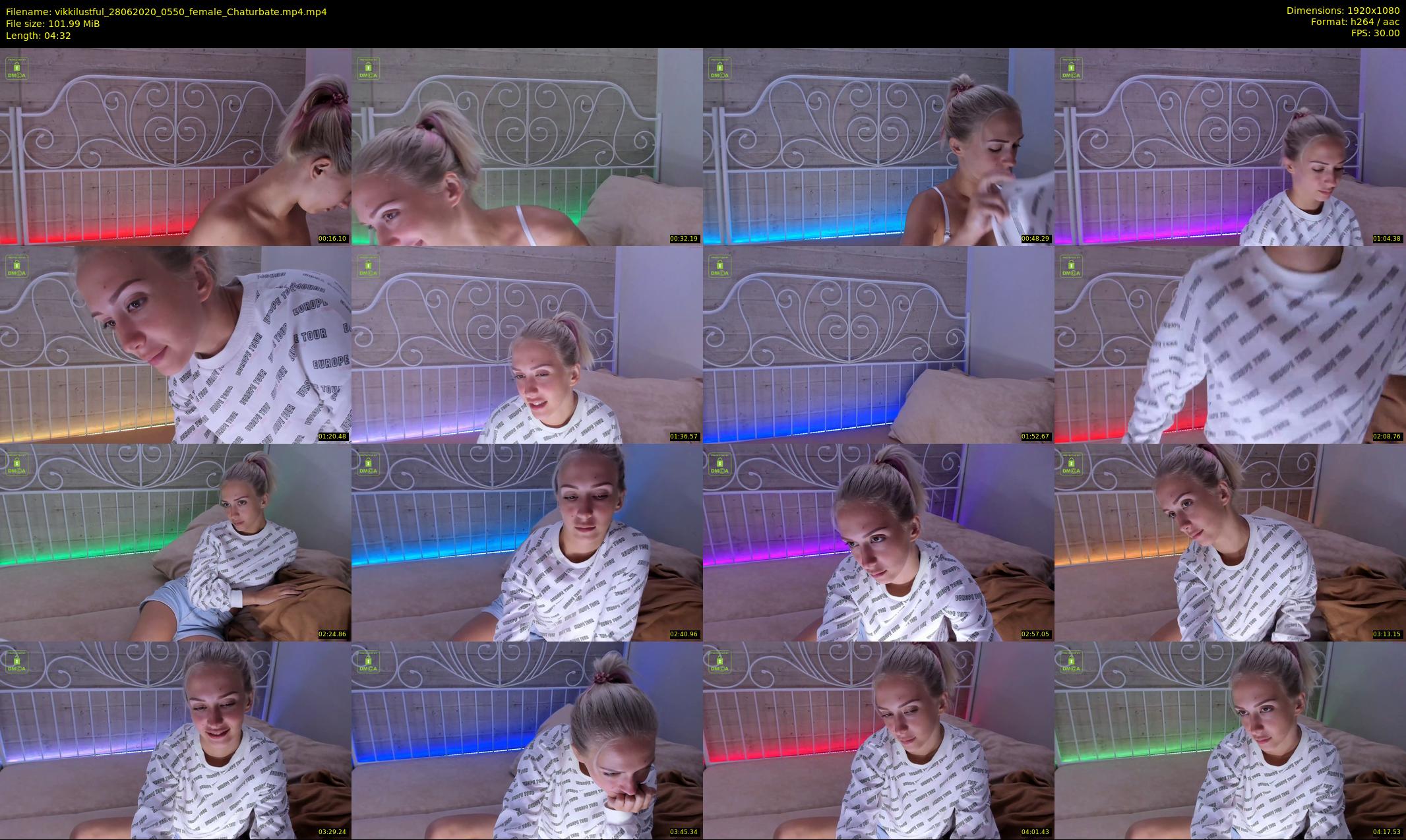 vikkilustful — 5 minute Chaturbate female cam show recording, 1080p, Jun 28, 2020