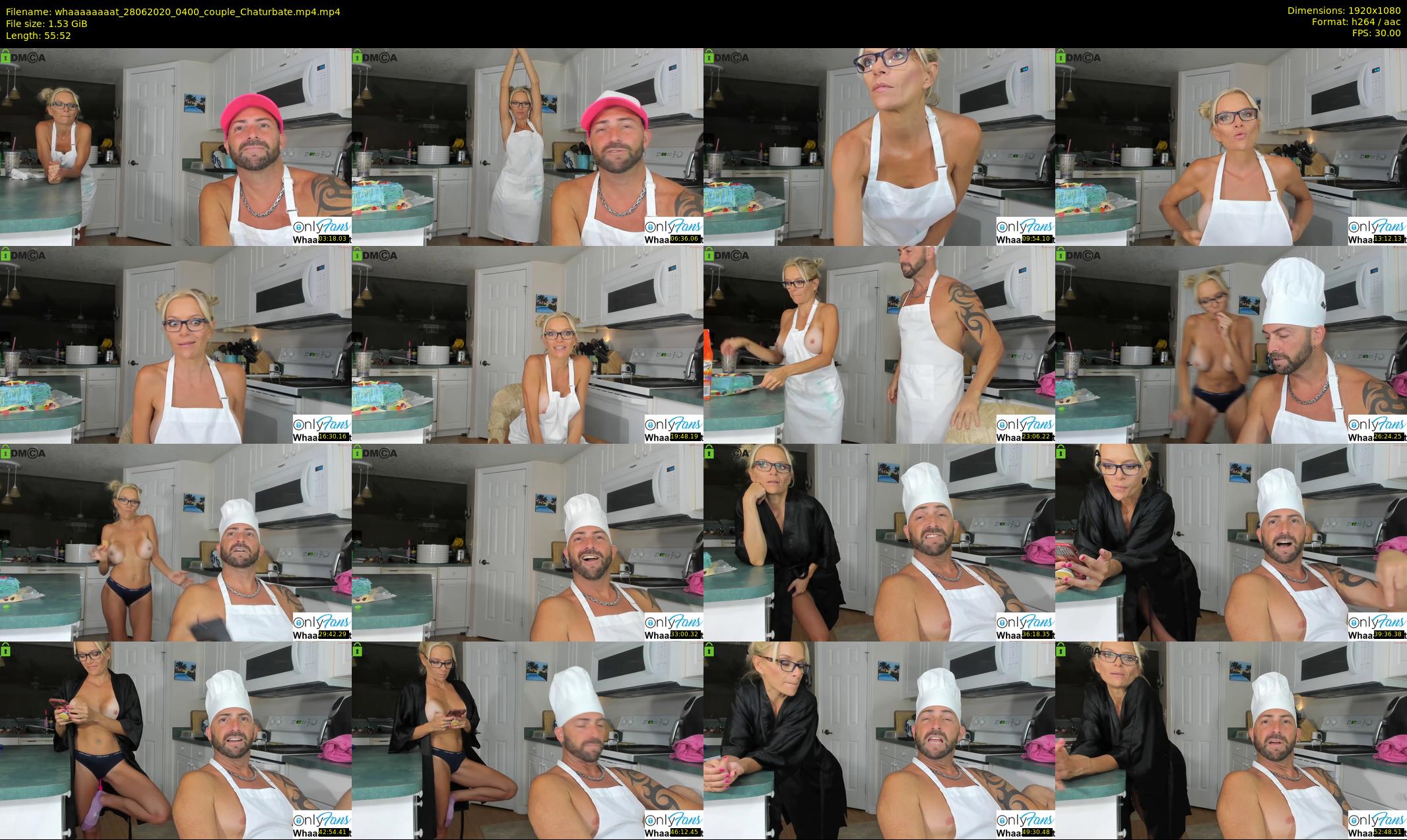 whaaaaaaaat — 56 minute Chaturbate couple cam show recording, 1080p, Jun 28, 2020