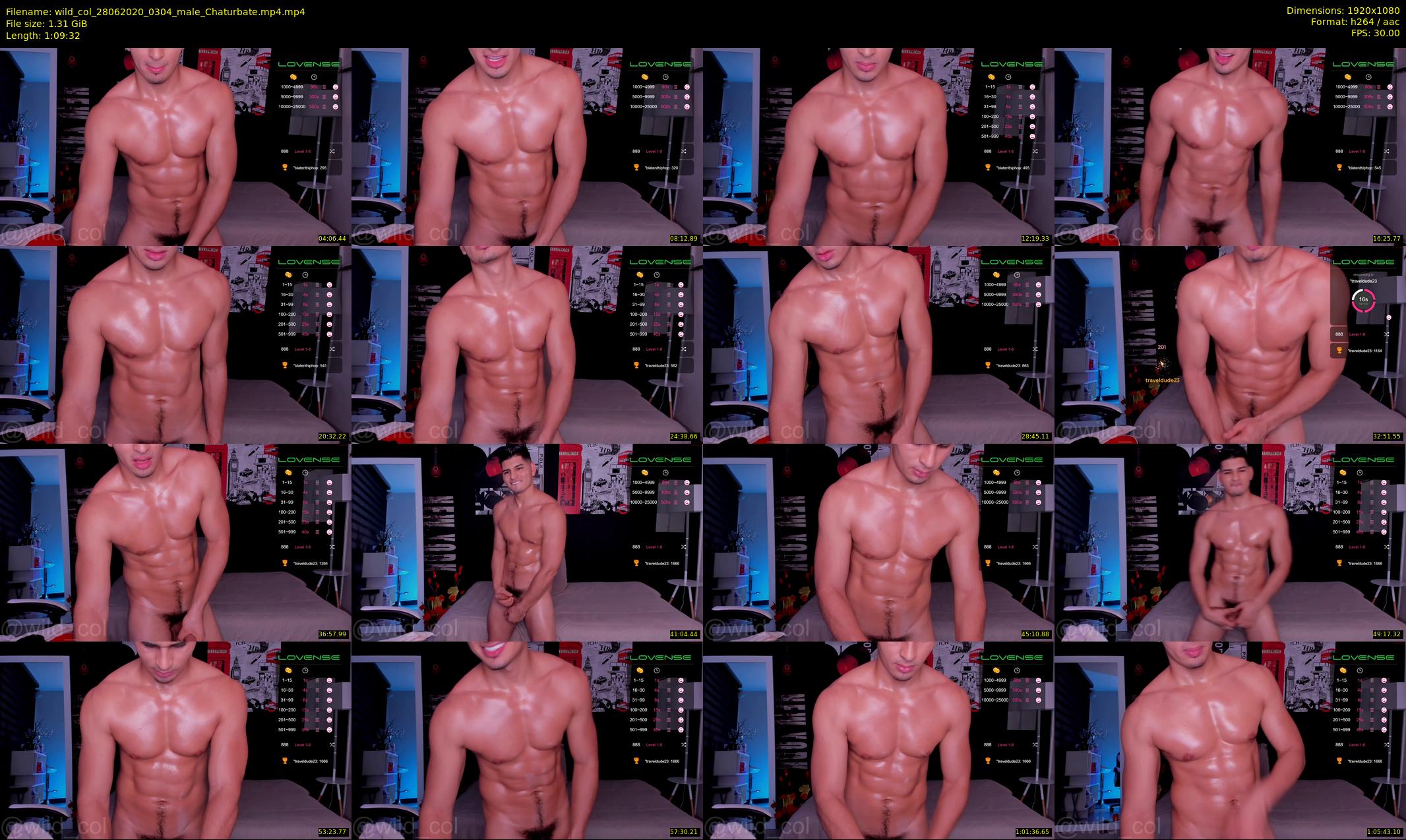 wild_col — 70 minute Chaturbate male cam show recording, 1080p, Jun 28, 2020