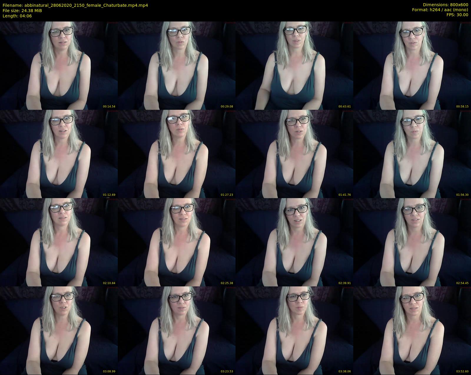 abbinatural — 5 minute Chaturbate female cam show recording, 480p, Jun 28, 2020