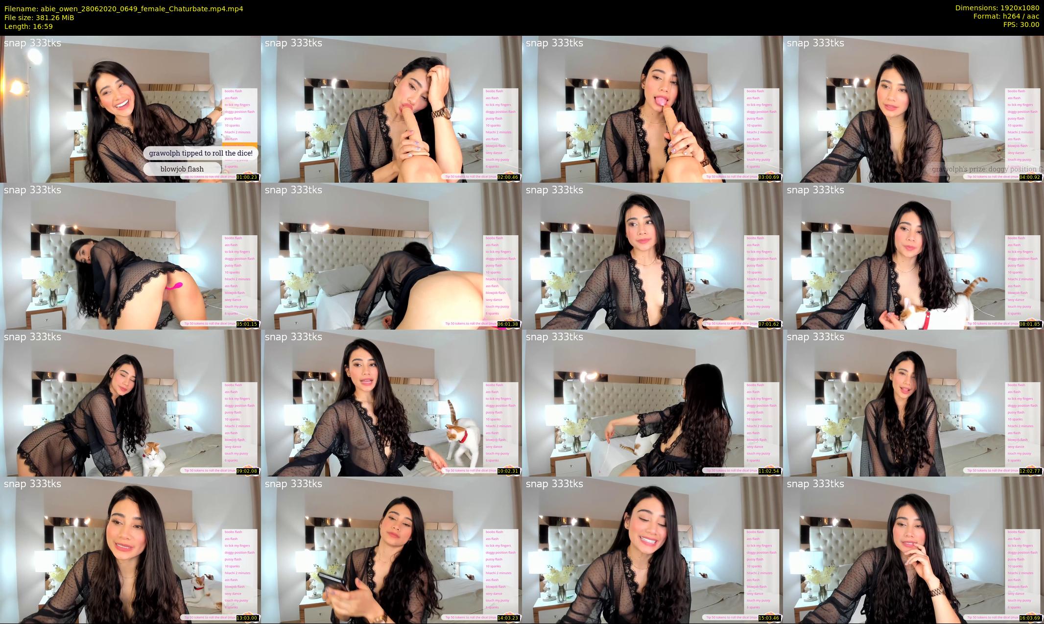 abie_owen — 17 minute Chaturbate female cam show recording, 1080p, Jun 28, 2020
