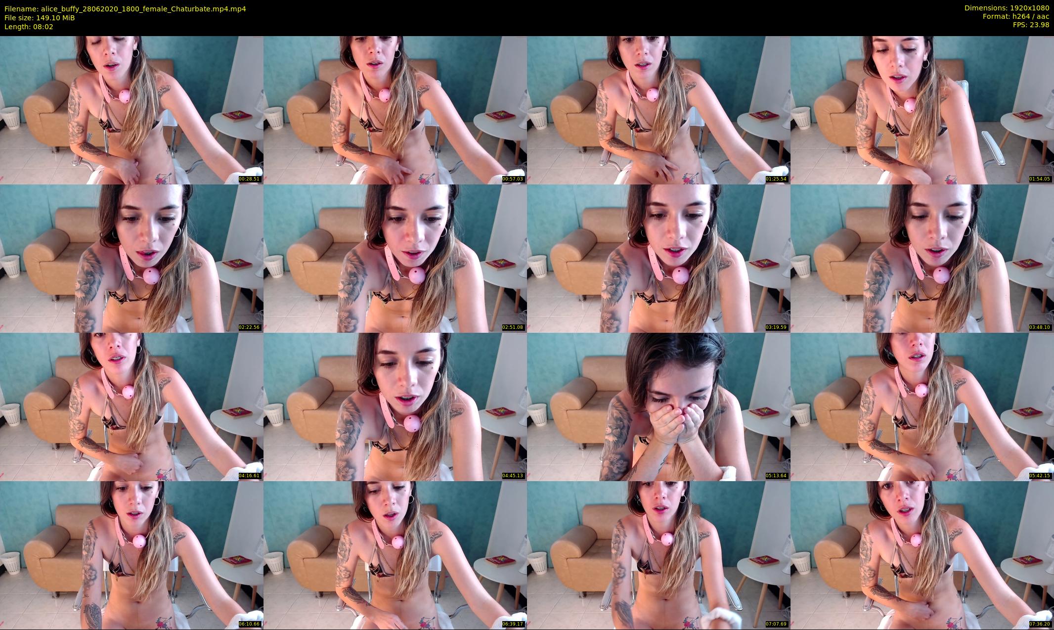 alice_buffy — 9 minute Chaturbate female cam show recording, 1080p, Jun 28, 2020
