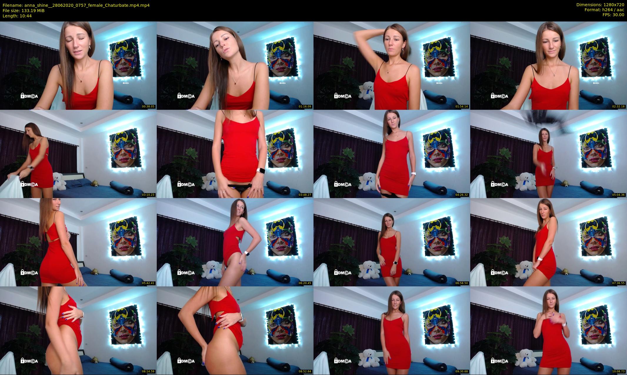 anna_shine_ — 11 minute Chaturbate female cam show recording, 720p, Jun 28, 2020