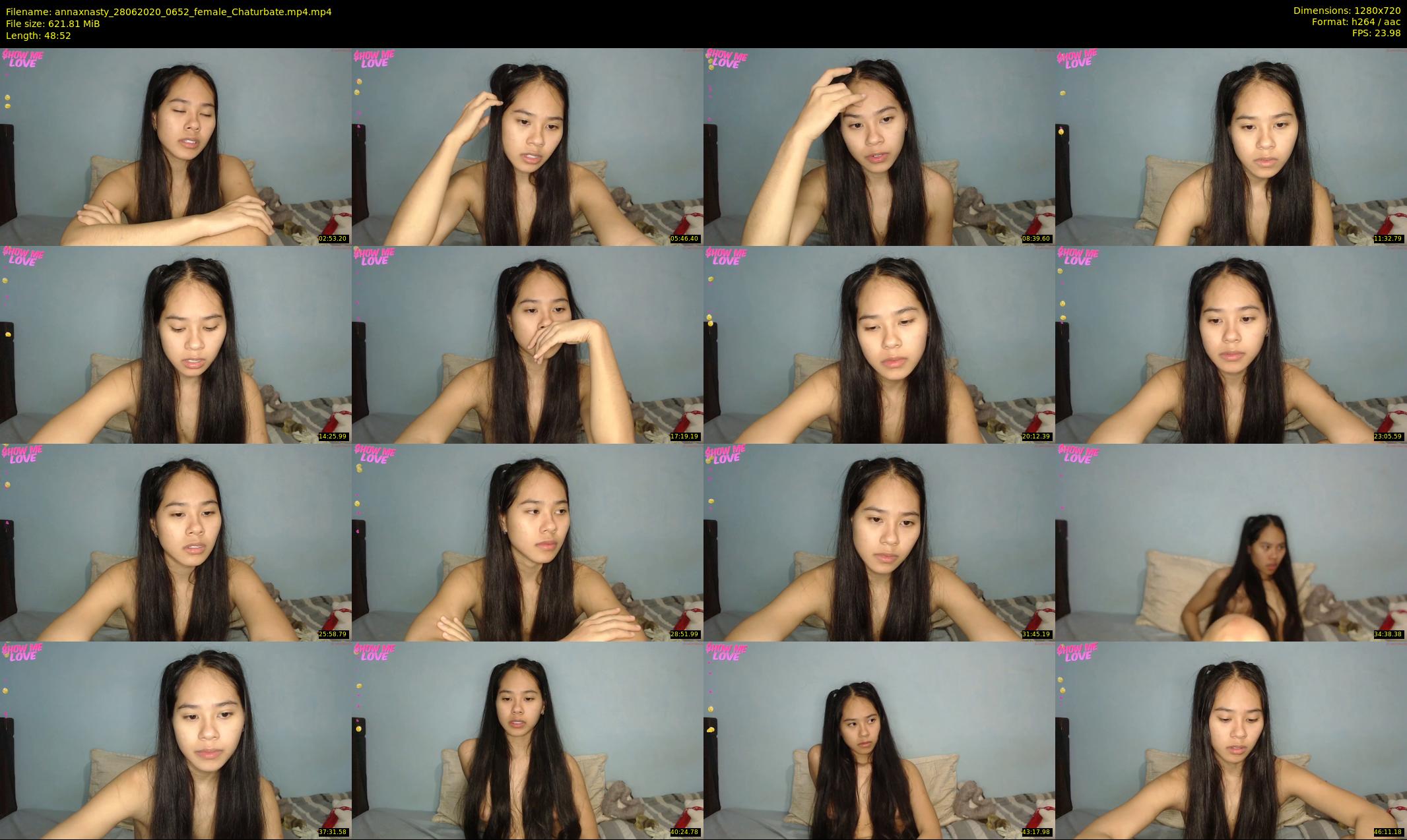 annaxnasty — 49 minute Chaturbate female cam show recording, 720p, Jun 28, 2020