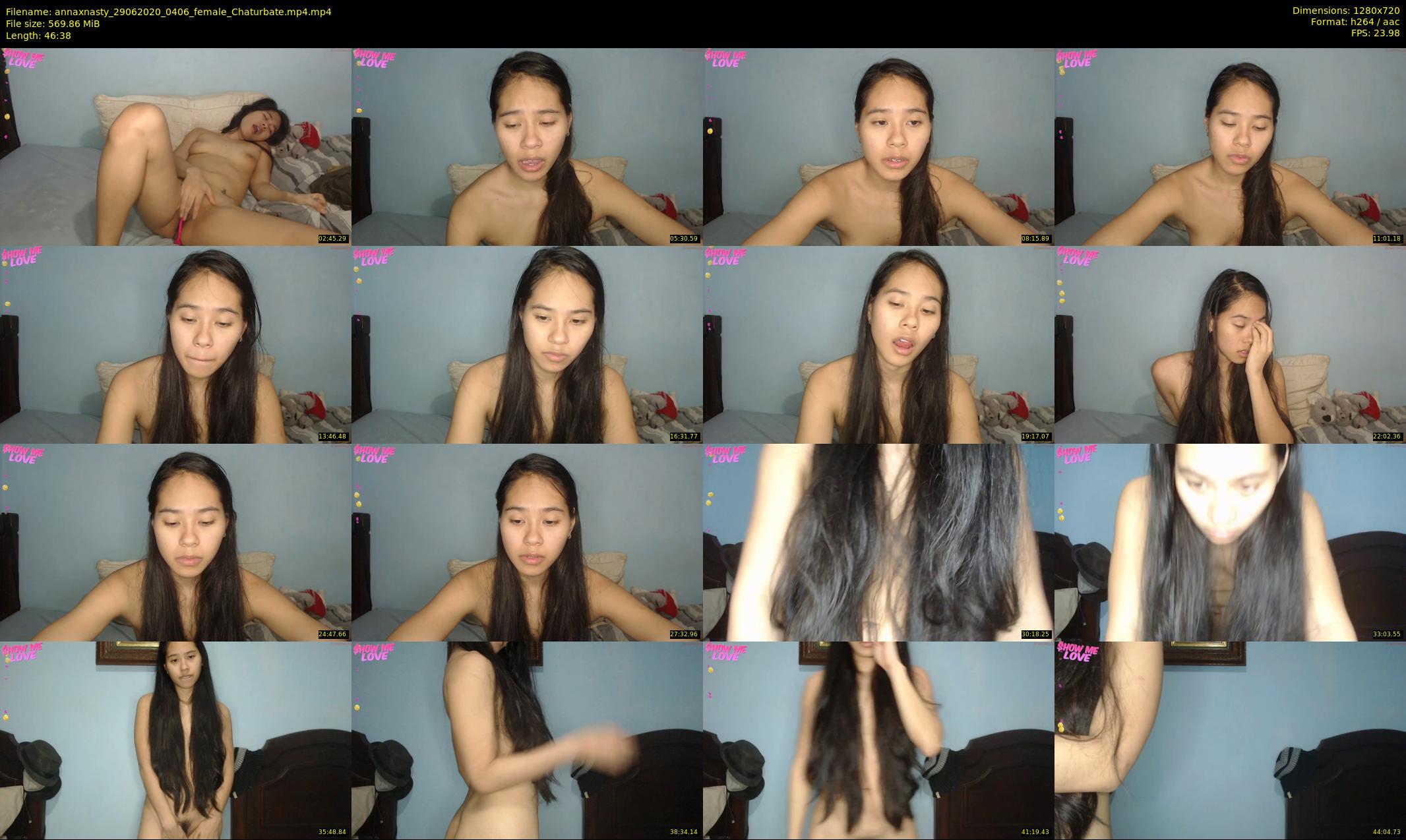 annaxnasty — 47 minute Chaturbate female cam show recording, 720p, Jun 29, 2020