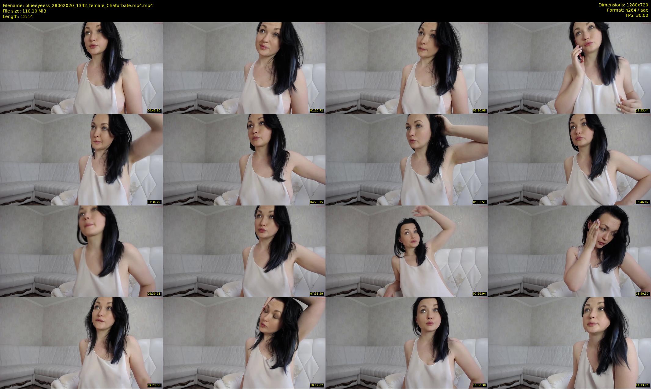 blueeyeess — 13 minute Chaturbate female cam show recording, 720p, Jun 28, 2020