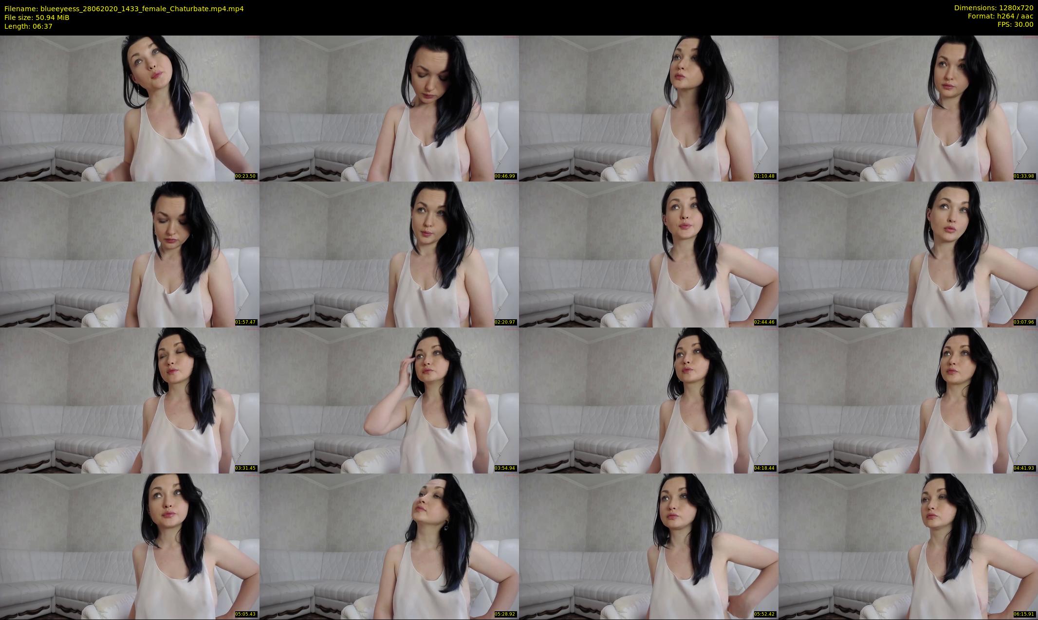 blueeyeess — 7 minute Chaturbate female cam show recording, 720p, Jun 28, 2020