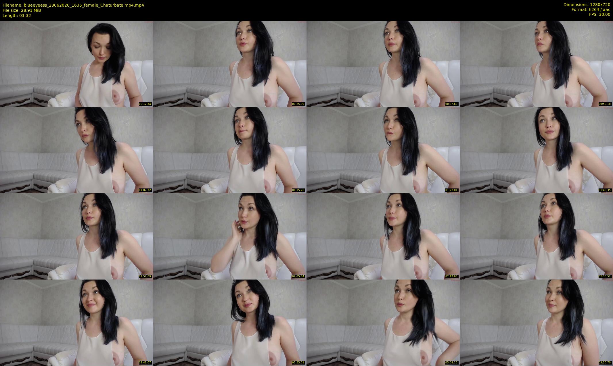 blueeyeess — 4 minute Chaturbate female cam show recording, 720p, Jun 28, 2020