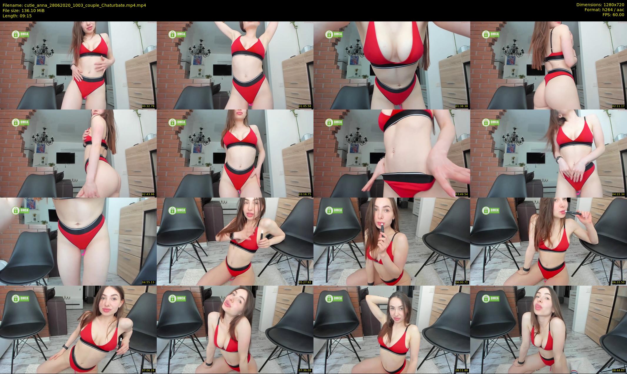 cutie_anna — 10 minute Chaturbate couple cam show recording, 720p, Jun 28, 2020
