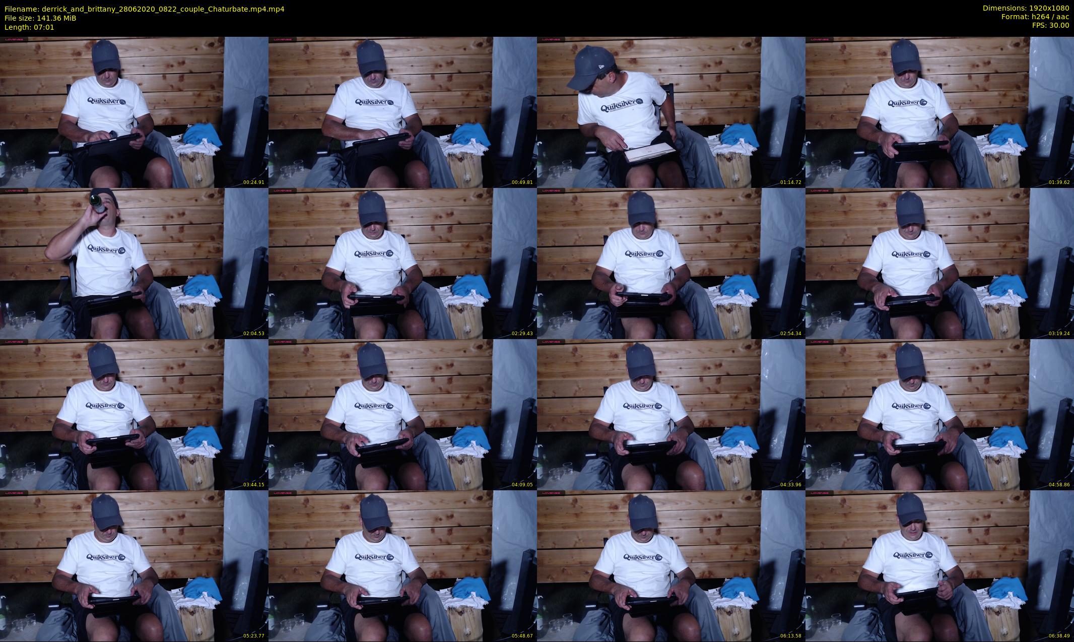 derrick_and_brittany — 8 minute Chaturbate couple cam show recording, 1080p, Jun 28, 2020