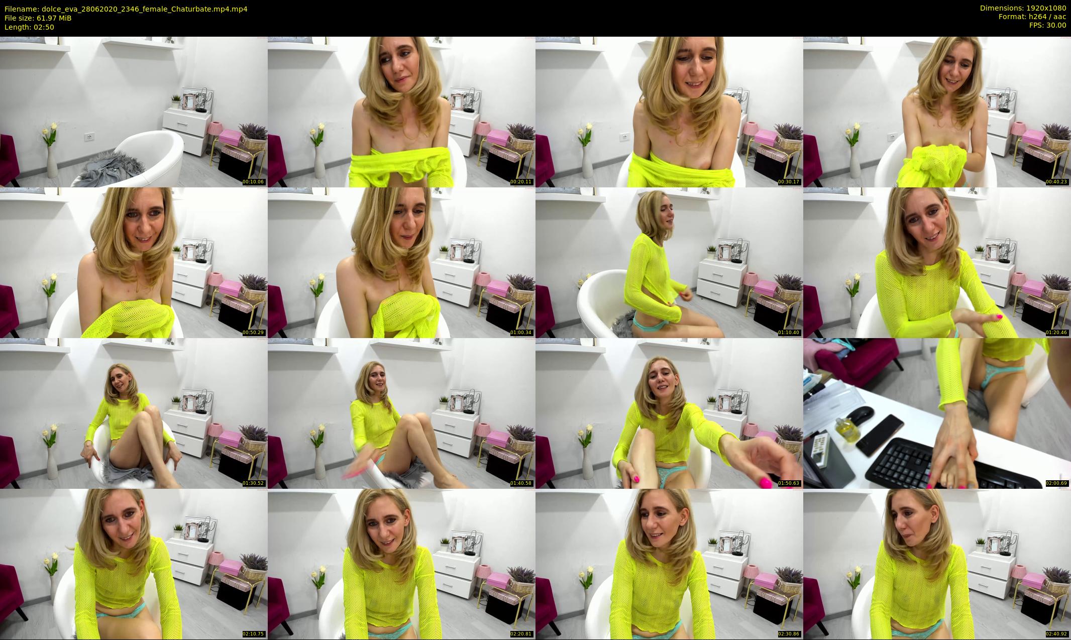 dolce_eva — 3 minute Chaturbate female cam show recording, 1080p, Jun 28, 2020