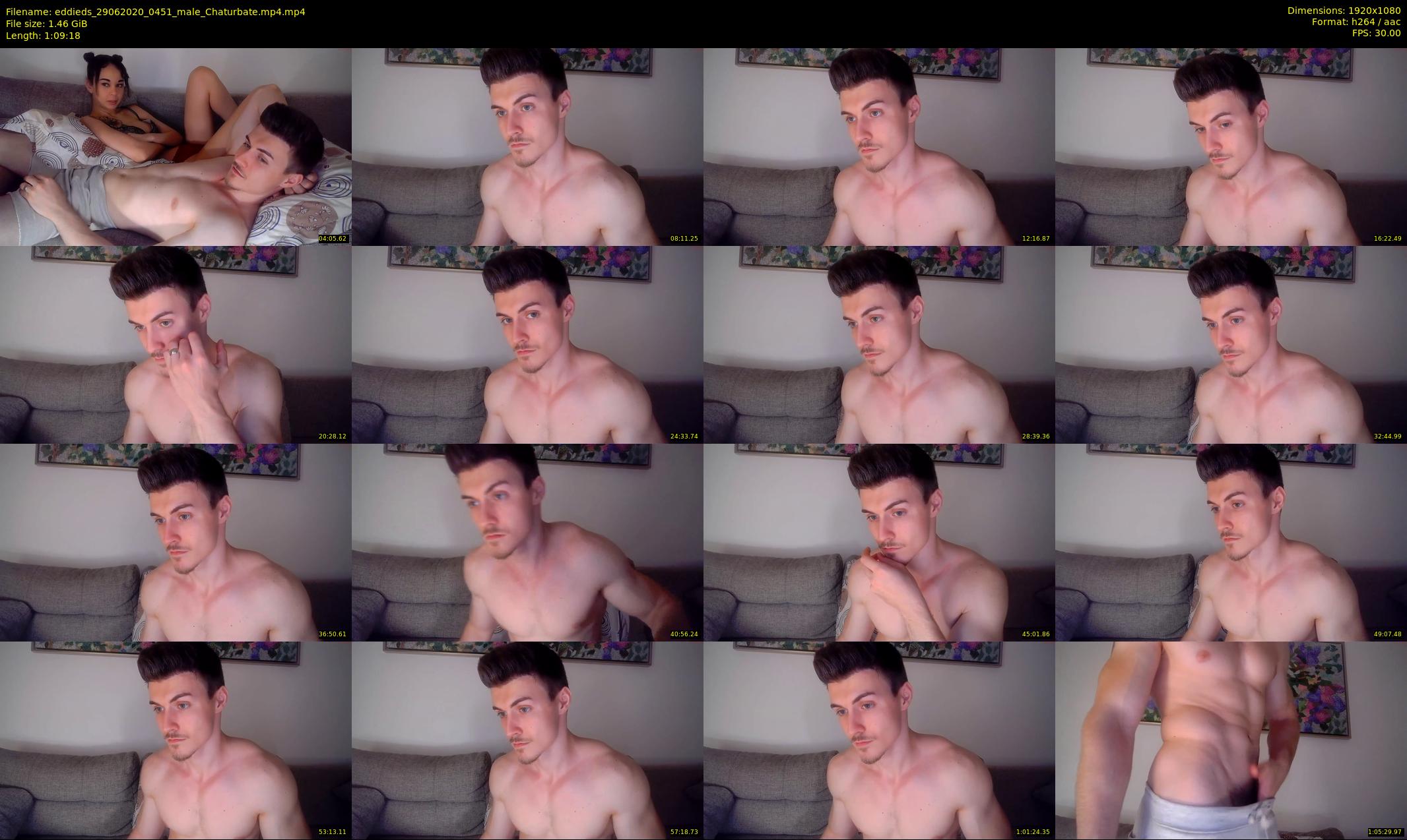 eddieds — 70 minute Chaturbate male cam show recording, 1080p, Jun 29, 2020