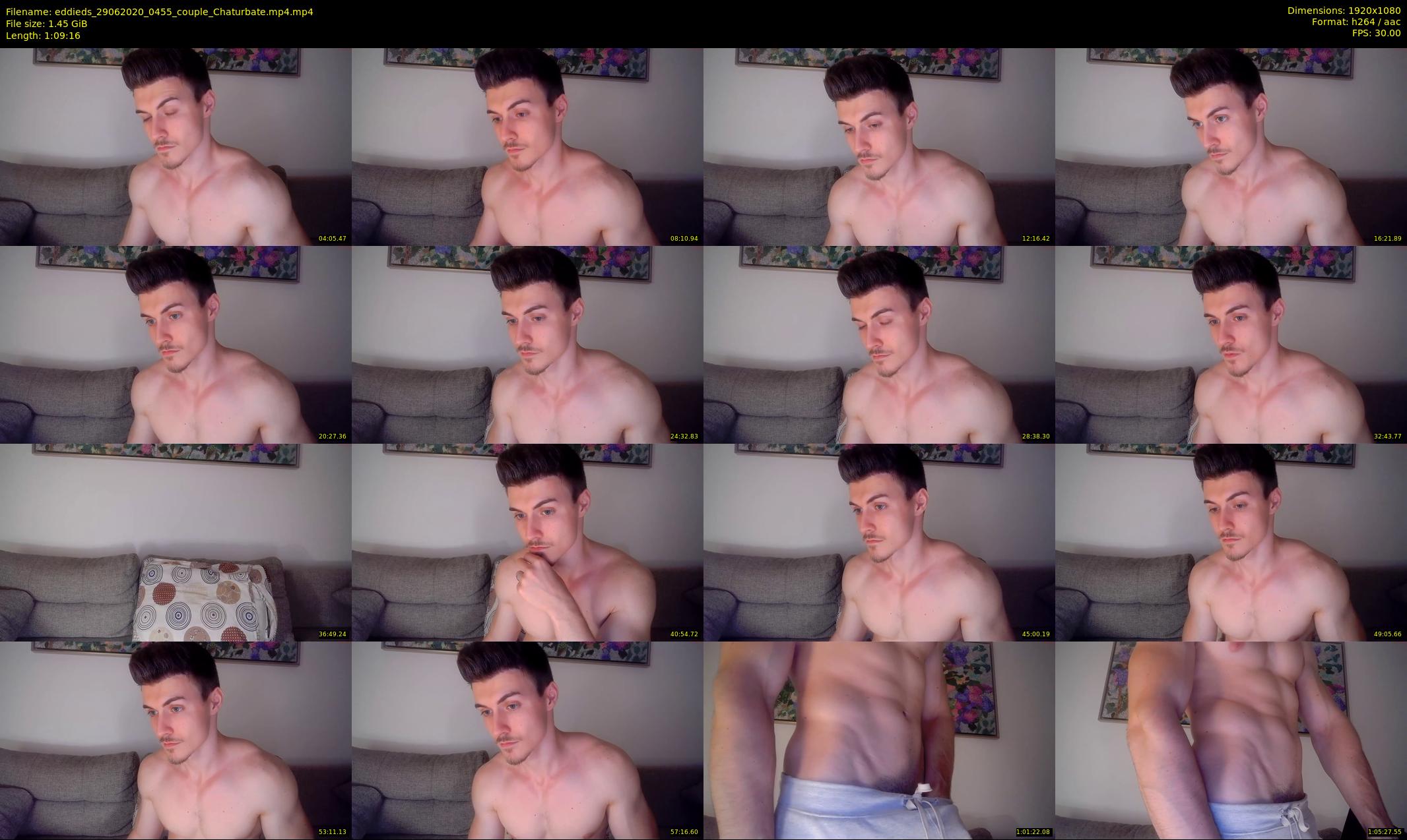 eddieds — 70 minute Chaturbate male cam show recording, 1080p, Jun 29, 2020