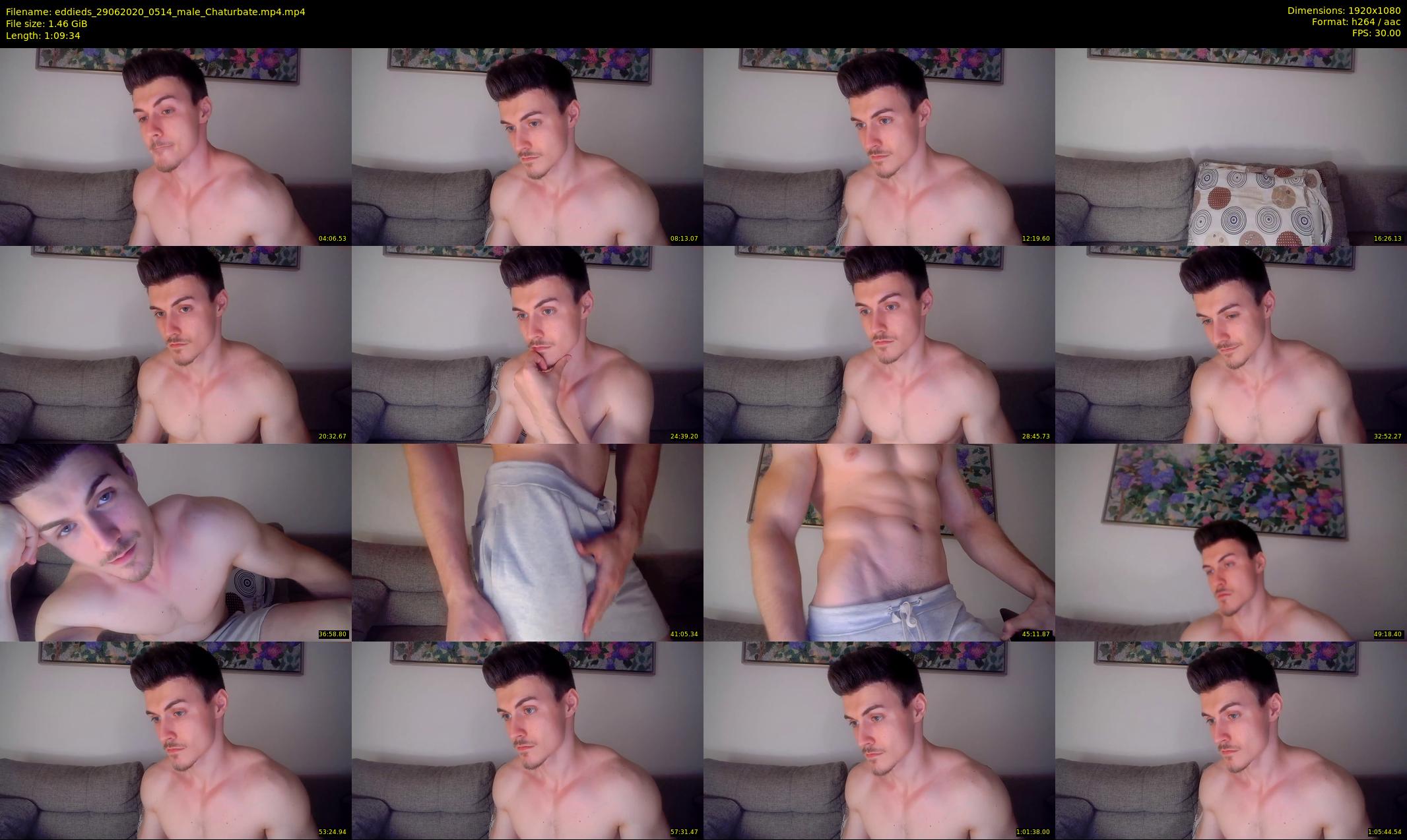 eddieds — 70 minute Chaturbate male cam show recording, 1080p, Jun 29, 2020