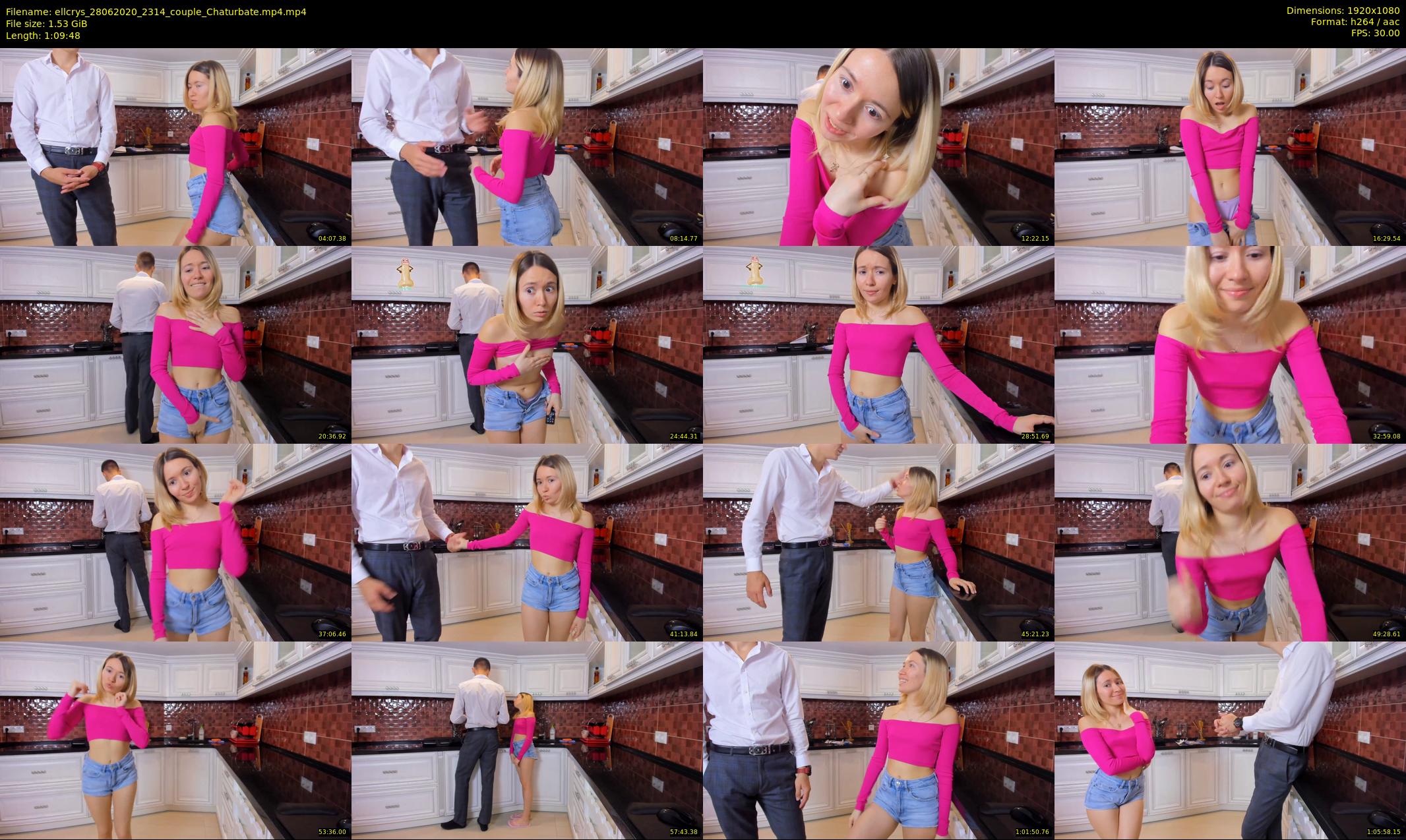 ellcrys — 70 minute Chaturbate couple cam show recording, 1080p, Jun 28, 2020