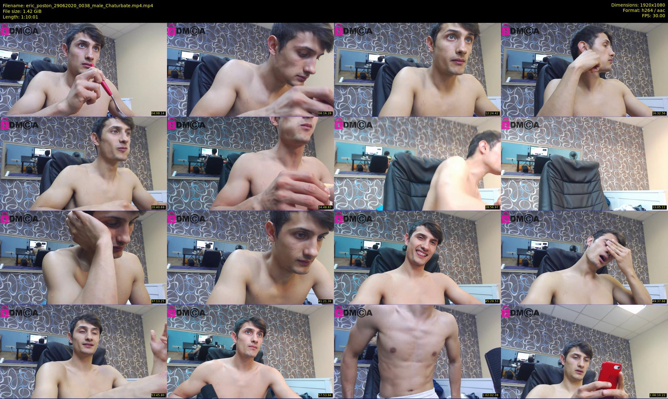 eric_poston — 71 minute Chaturbate male cam show recording, 1080p, Jun 29, 2020