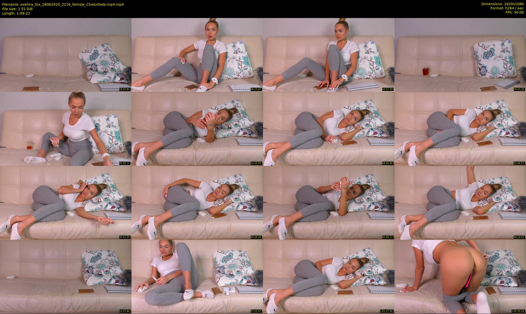 evelina_fox — 70 minute Chaturbate female cam show recording, 1080p, Jun 28, 2020