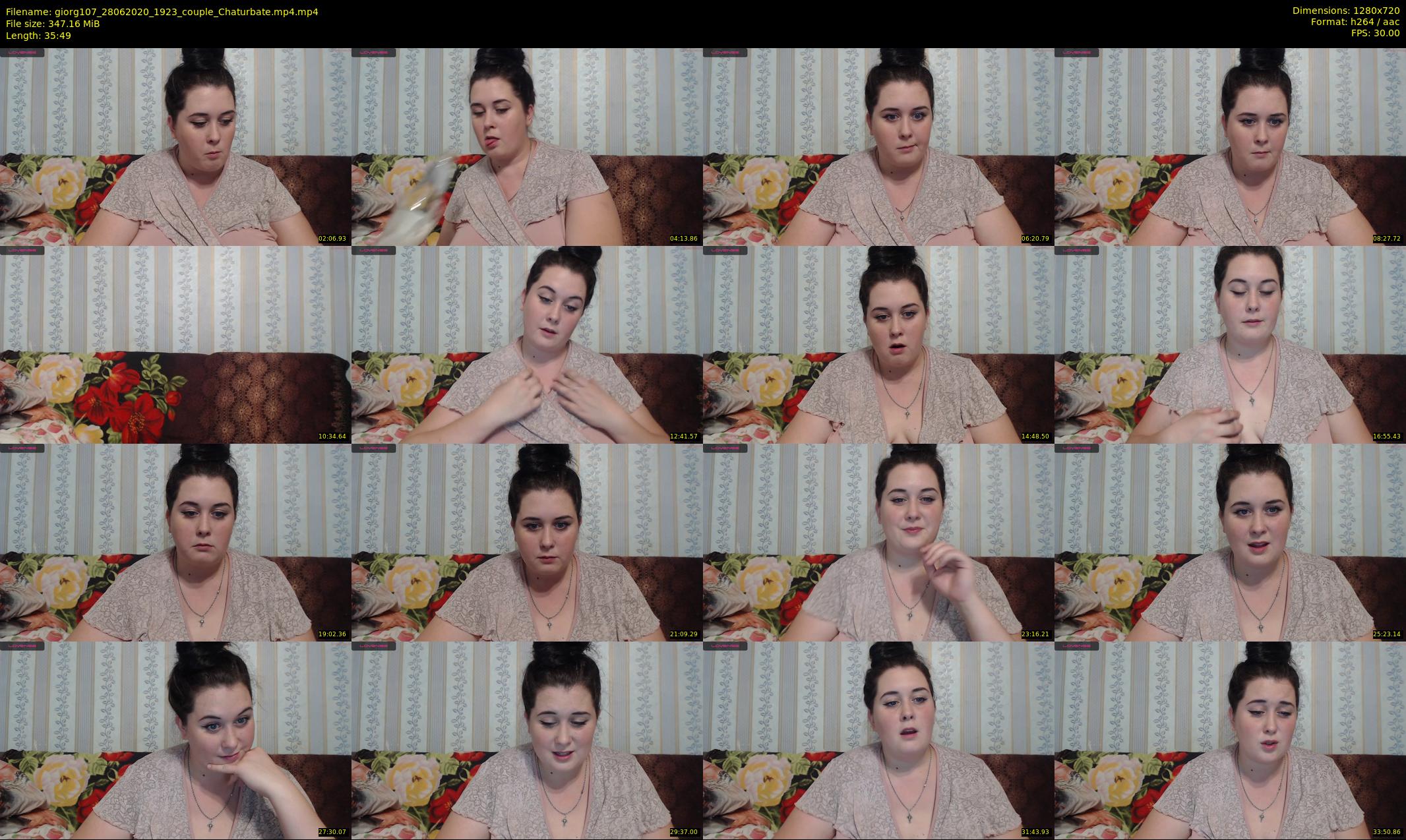 giorg107 — 36 minute Chaturbate couple cam show recording, 720p, Jun 28, 2020