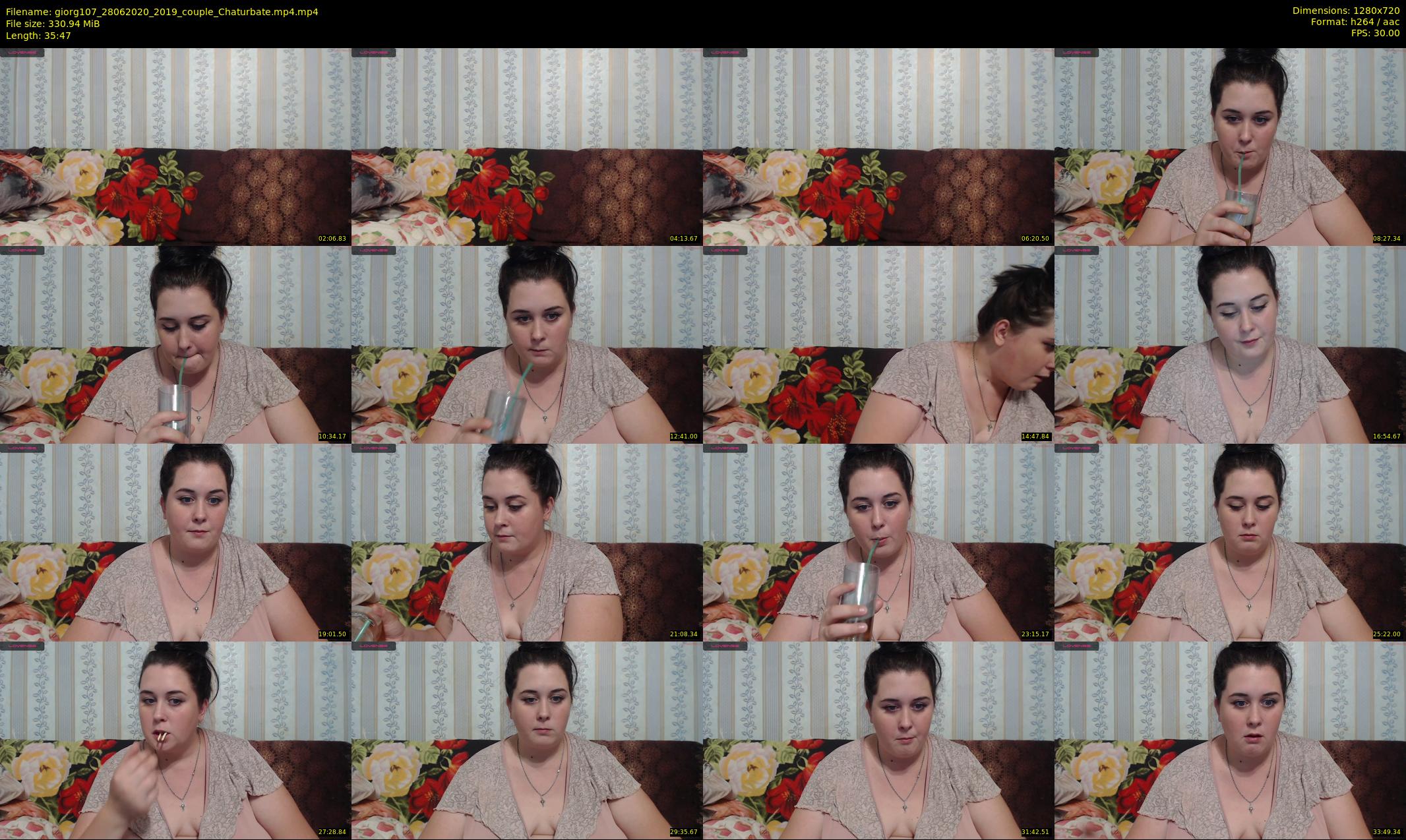 giorg107 — 36 minute Chaturbate couple cam show recording, 720p, Jun 28, 2020