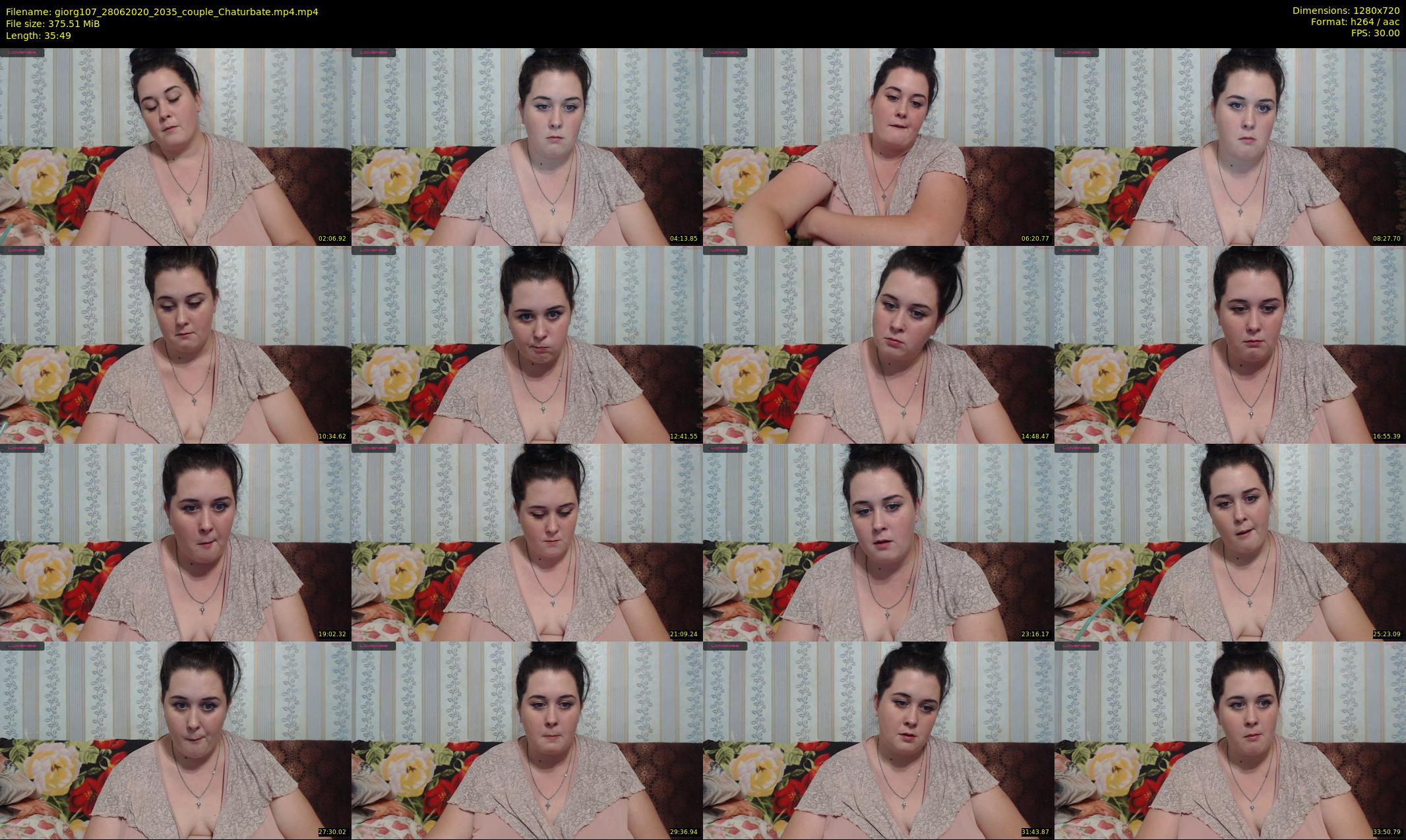 giorg107 — 36 minute Chaturbate couple cam show recording, 720p, Jun 28, 2020