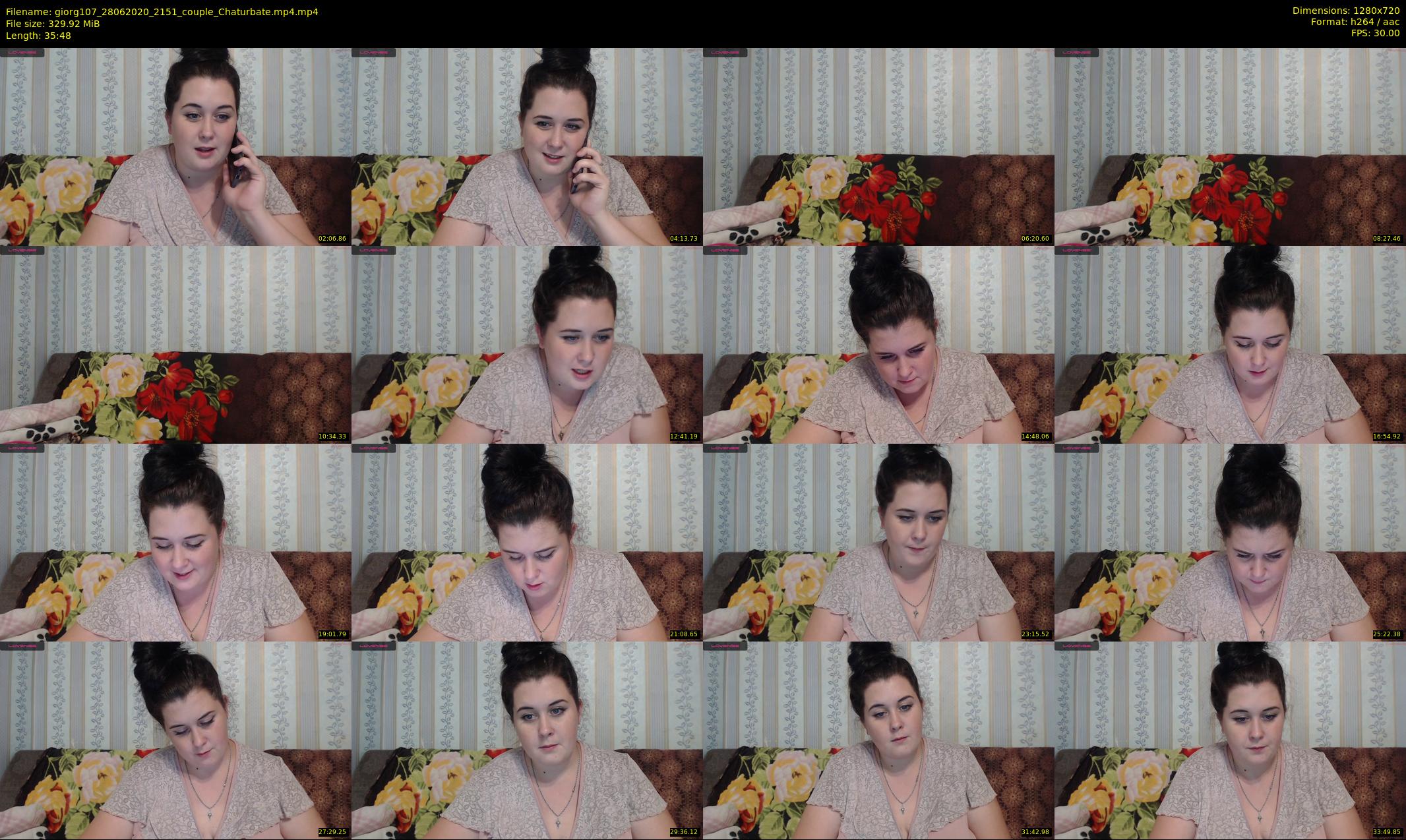giorg107 — 36 minute Chaturbate couple cam show recording, 720p, Jun 28, 2020