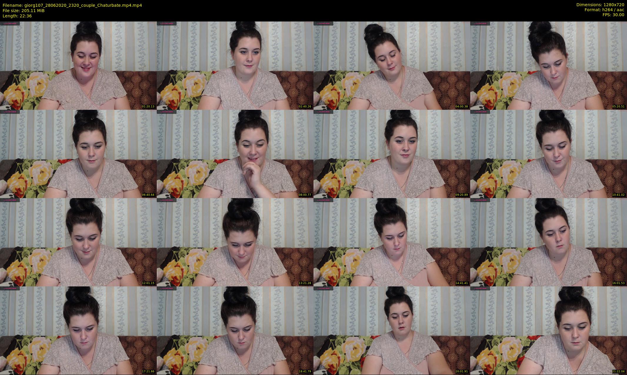 giorg107 — 23 minute Chaturbate couple cam show recording, 720p, Jun 28, 2020