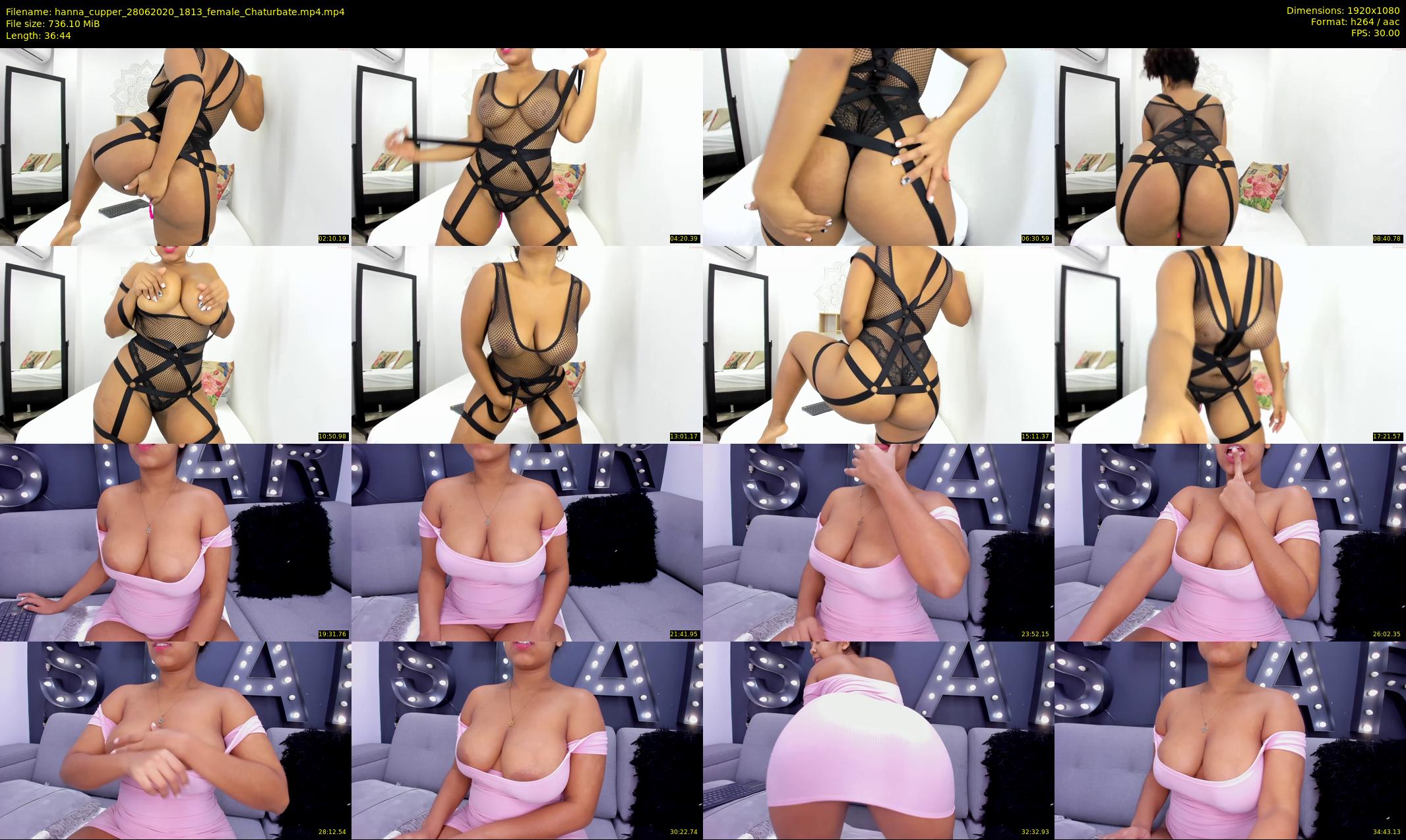 hanna_cupper — 37 minute Chaturbate female cam show recording, 1080p, Jun 28, 2020
