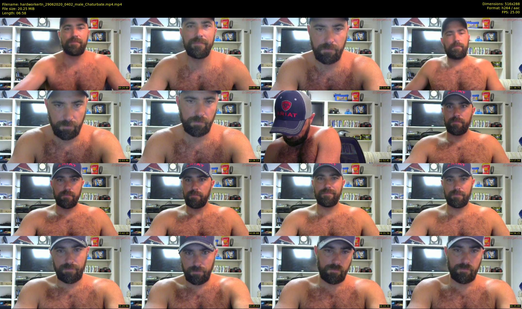 hardworkertn — 7 minute Chaturbate male cam show recording, SD, Jun 29, 2020