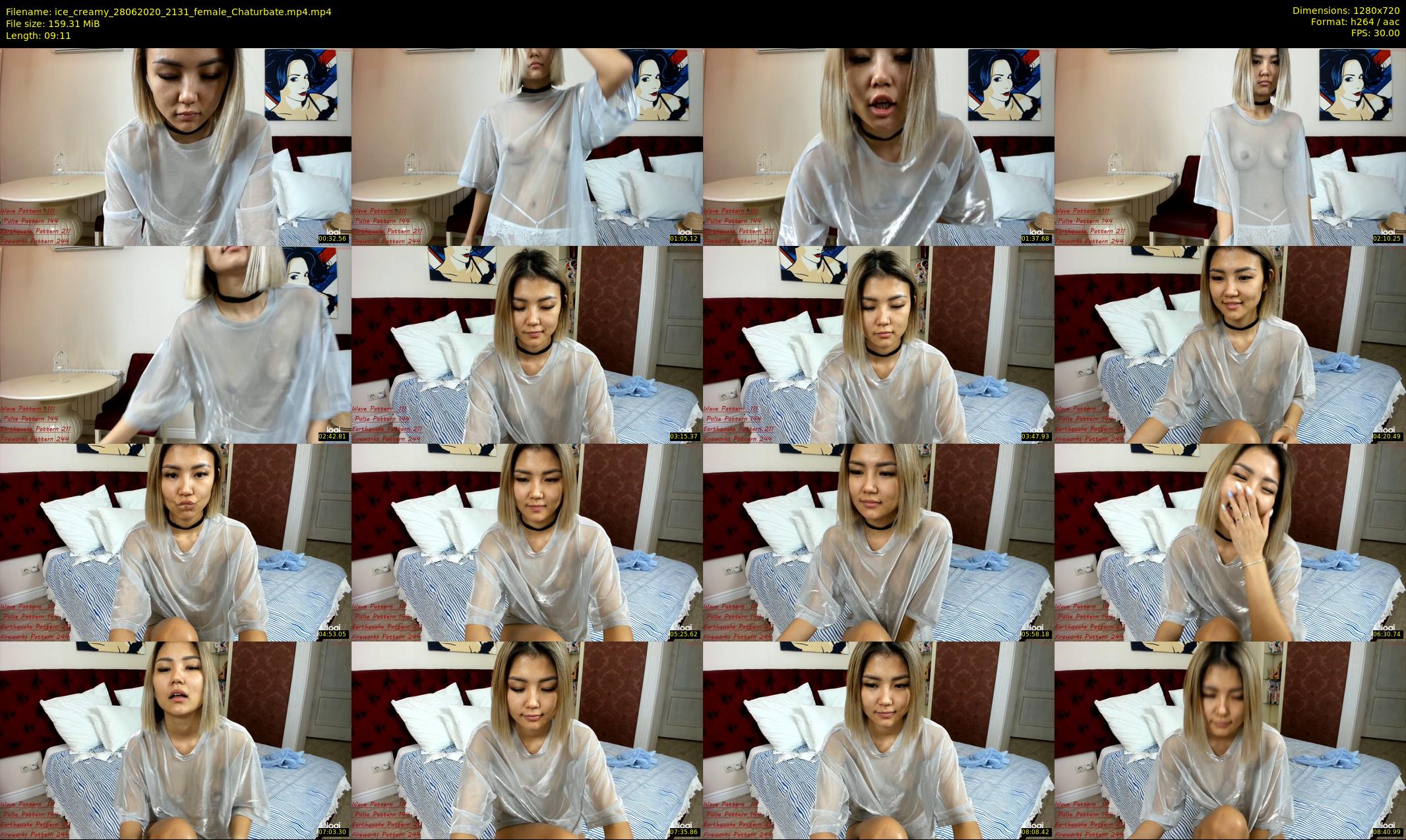 ice_creamy — 10 minute Chaturbate female cam show recording, 720p, Jun 28, 2020