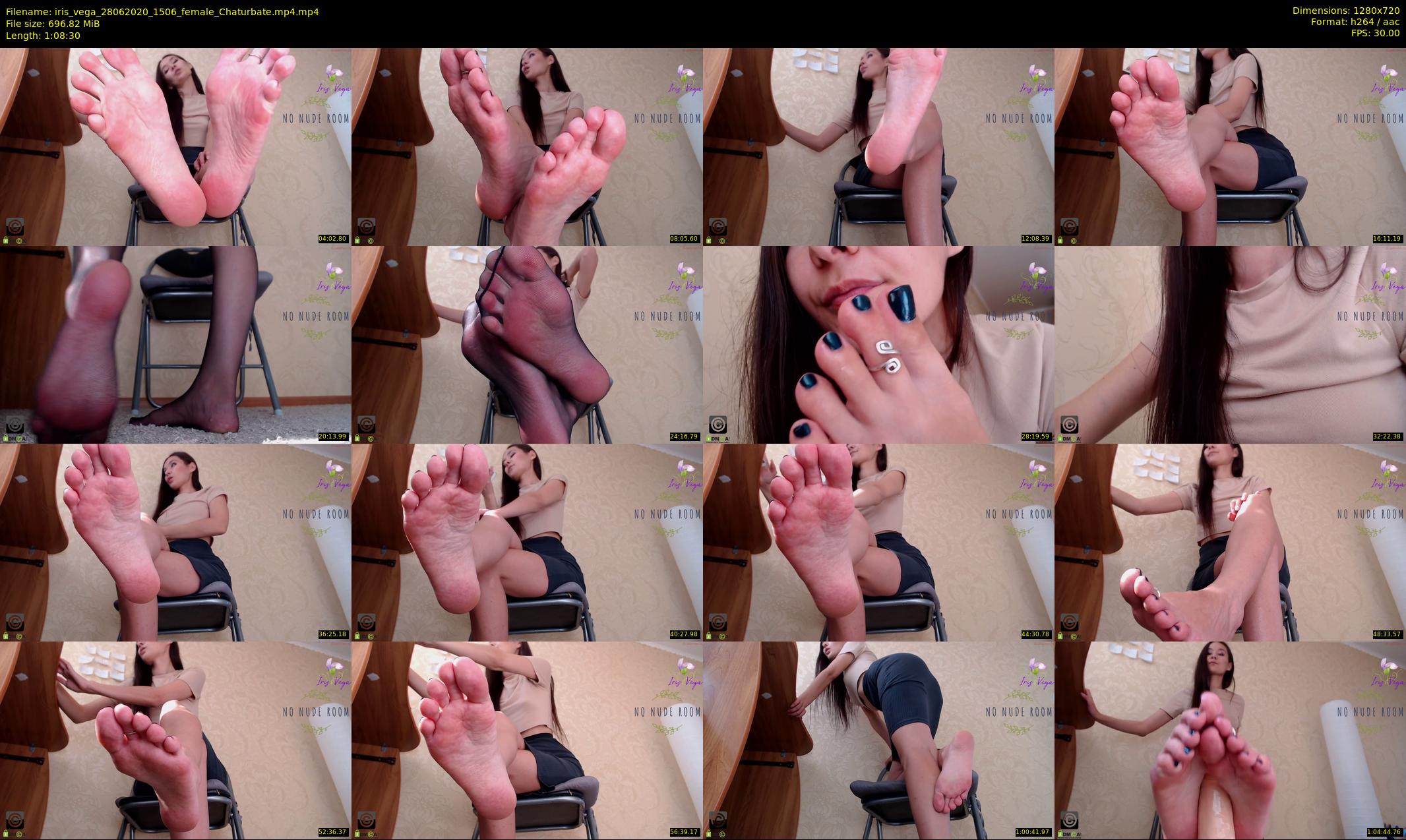 iris_vega — 69 minute Chaturbate female cam show recording, 720p, Jun 28, 2020