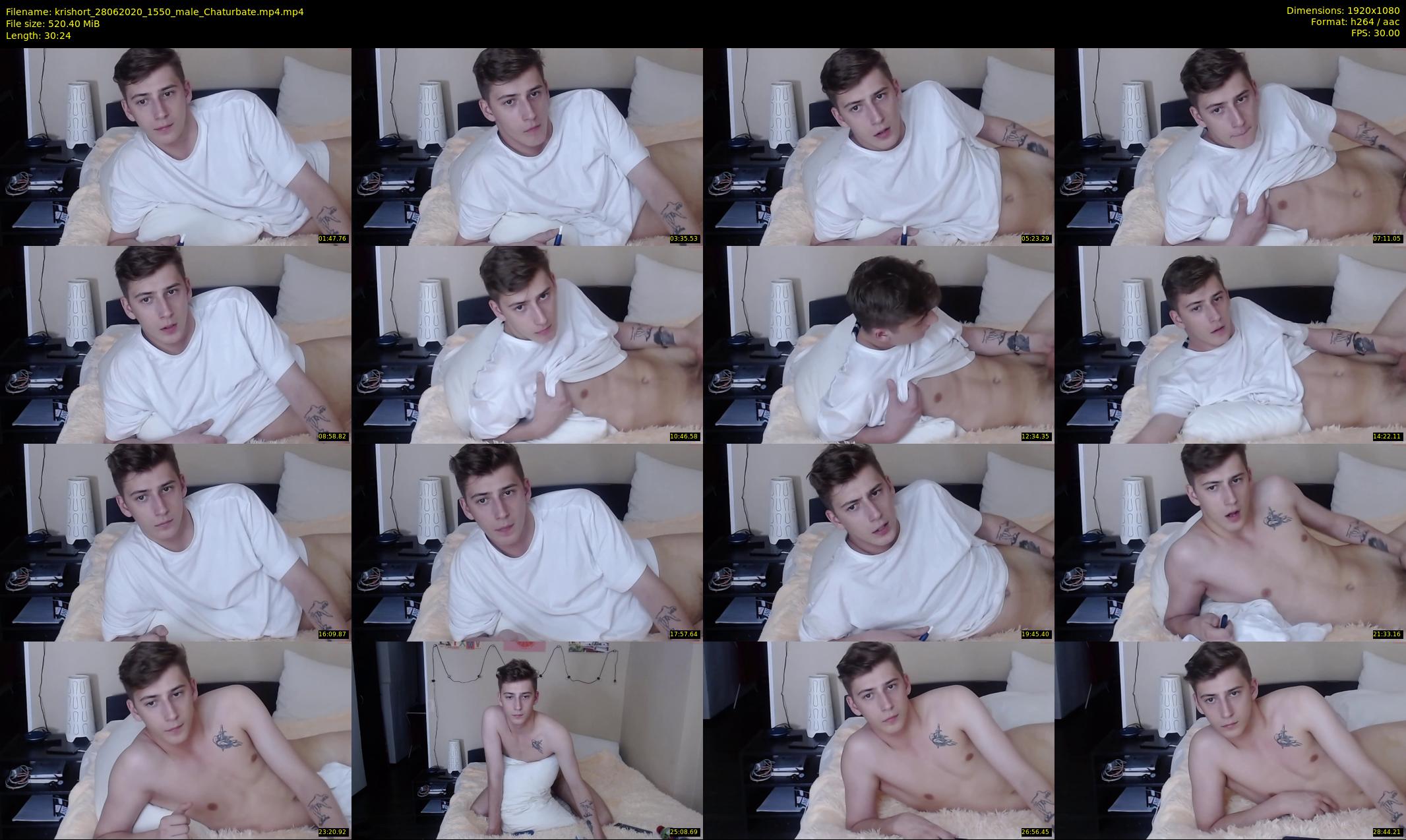 krishort — 31 minute Chaturbate male cam show recording, 1080p, Jun 28, 2020