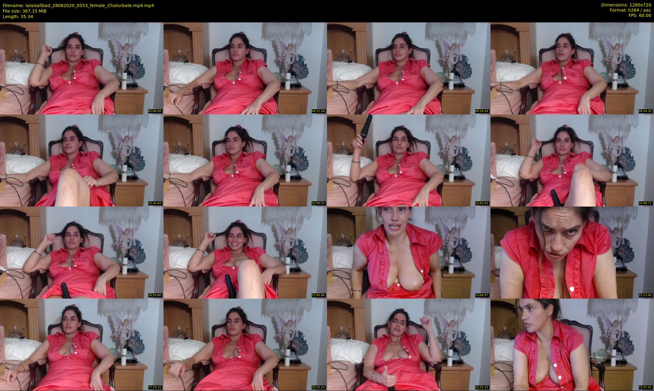 lalaisallbad — 36 minute Chaturbate female cam show recording, 720p, Jun 28, 2020