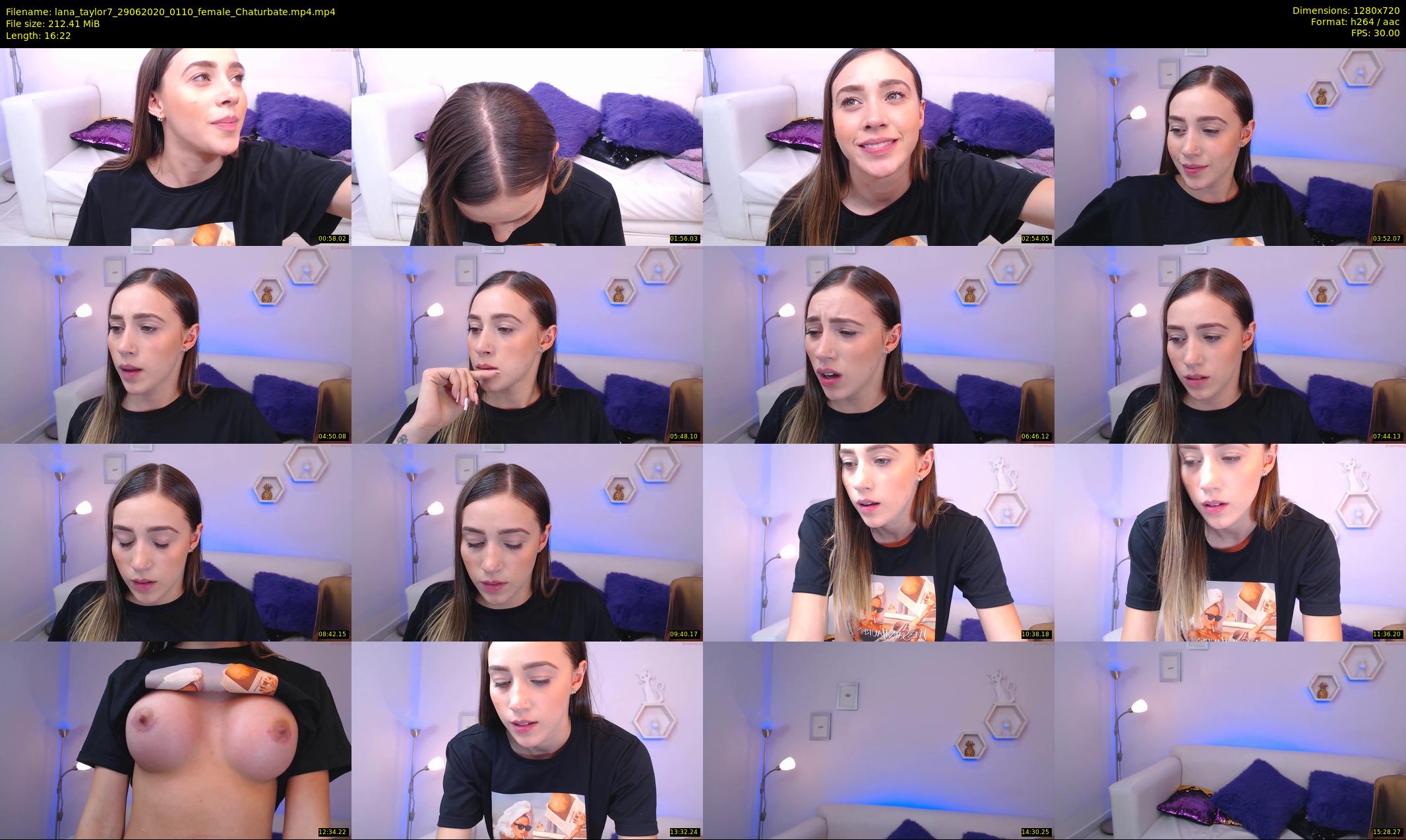 lana_taylor7 — 17 minute Chaturbate female cam show recording, 720p, Jun 29, 2020