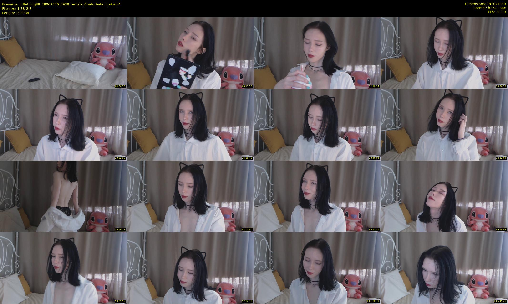 littlething88 — 70 minute Chaturbate female cam show recording, 1080p, Jun 28, 2020