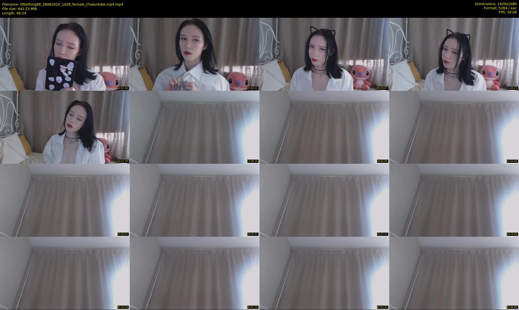 littlething88 — 49 minute Chaturbate female cam show recording, 1080p, Jun 28, 2020