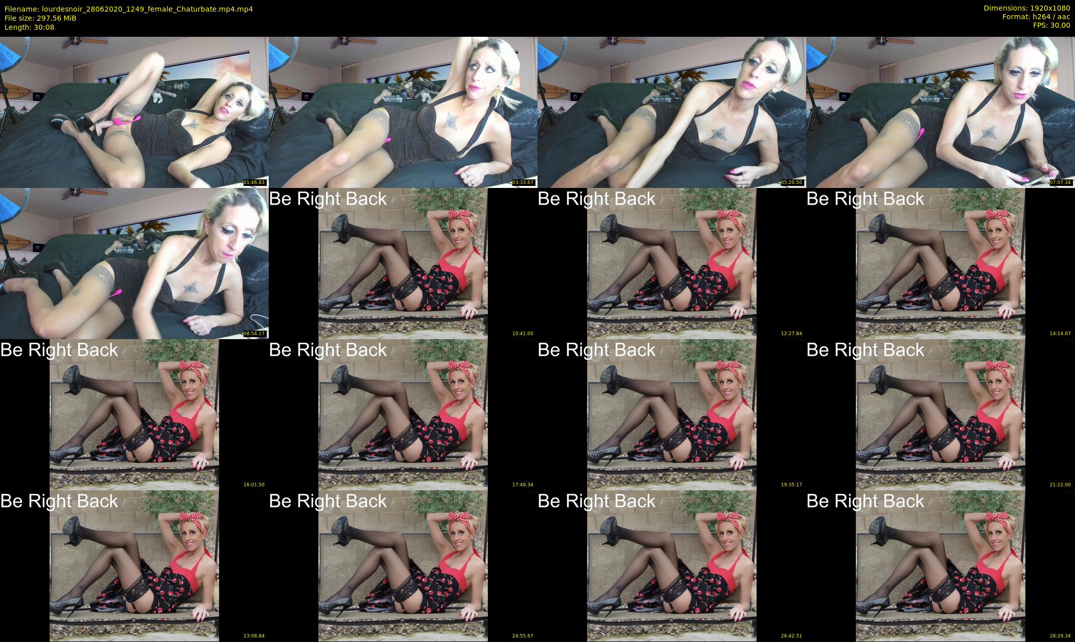 lourdesnoir — 31 minute Chaturbate female cam show recording, 1080p, Jun 28, 2020