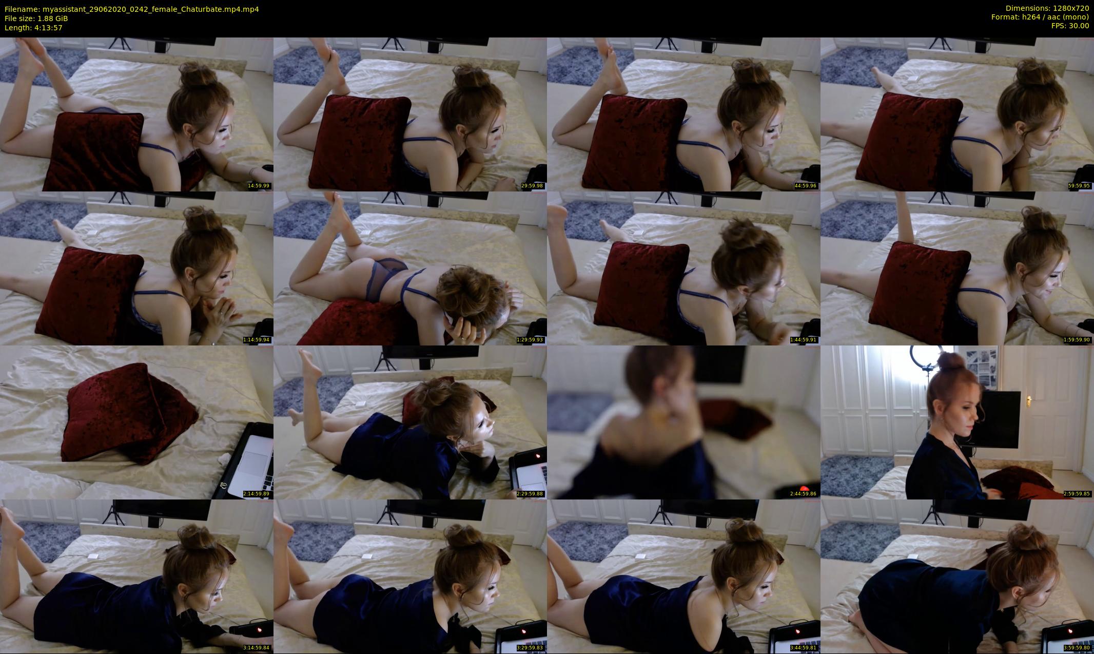 myassistant — 254 minute Chaturbate female cam show recording, 720p, Jun 29, 2020