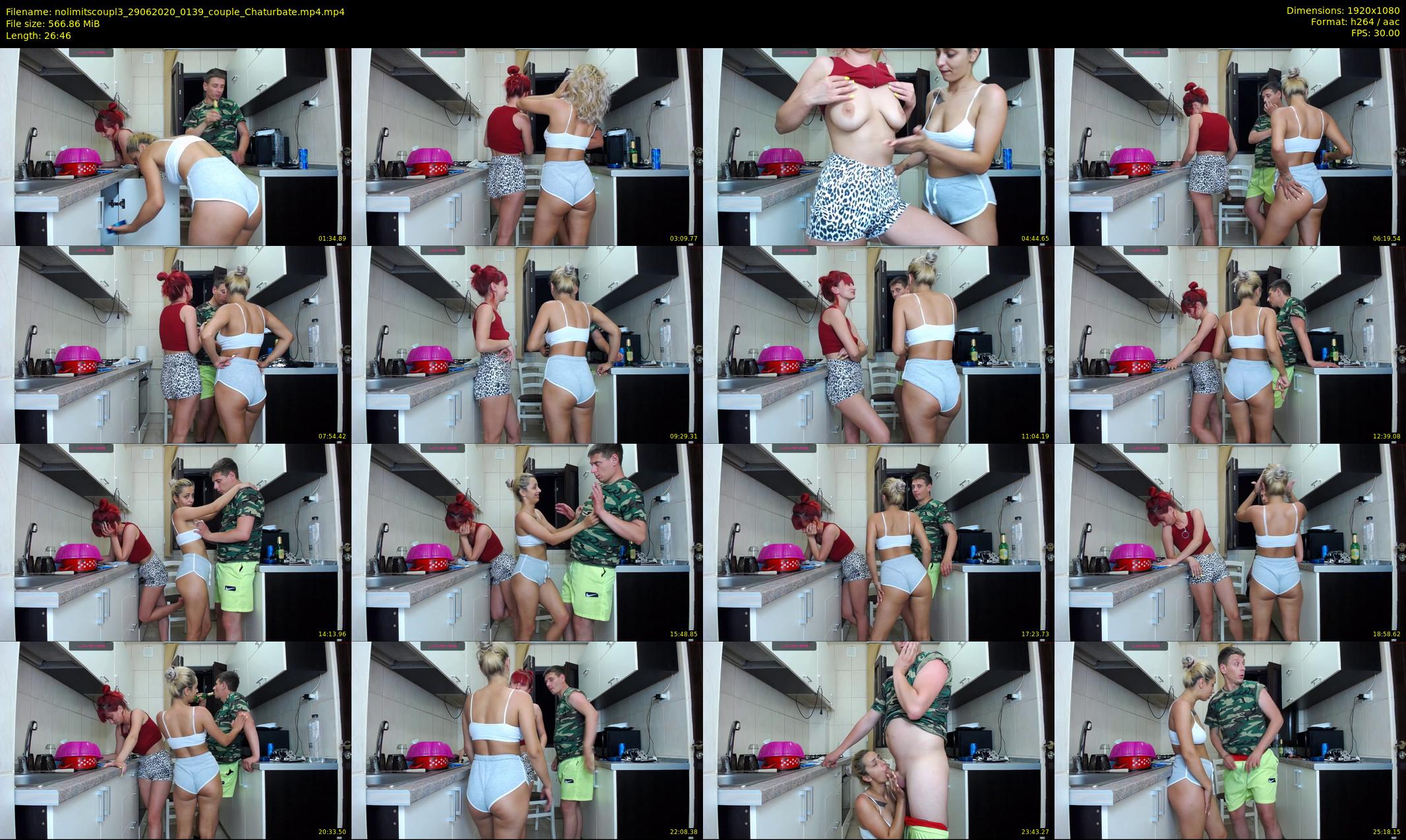 nolimitscoupl3 — 27 minute Chaturbate couple cam show recording, 1080p, Jun 29, 2020