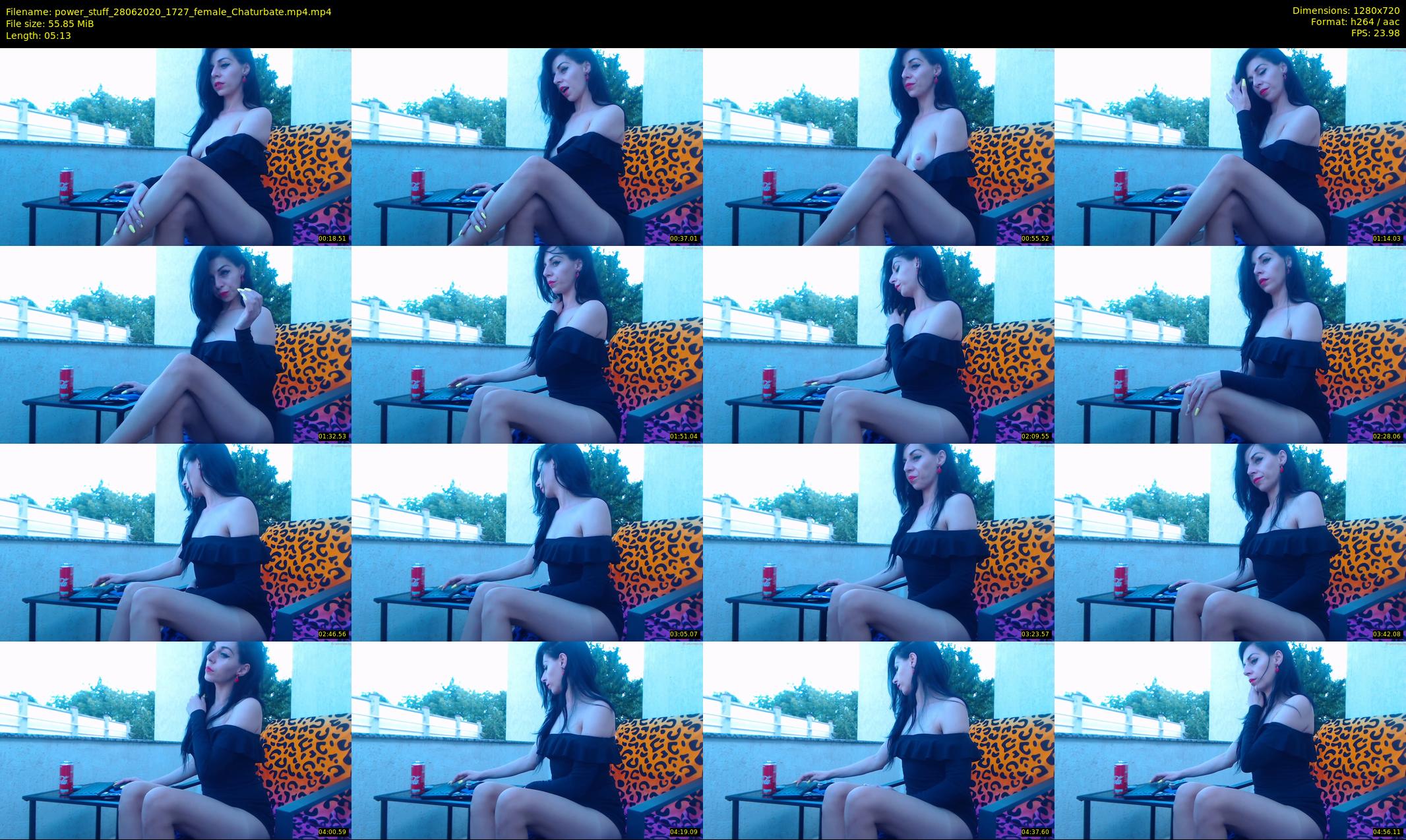 power_stuff — 6 minute Chaturbate female cam show recording, 720p, Jun 28, 2020