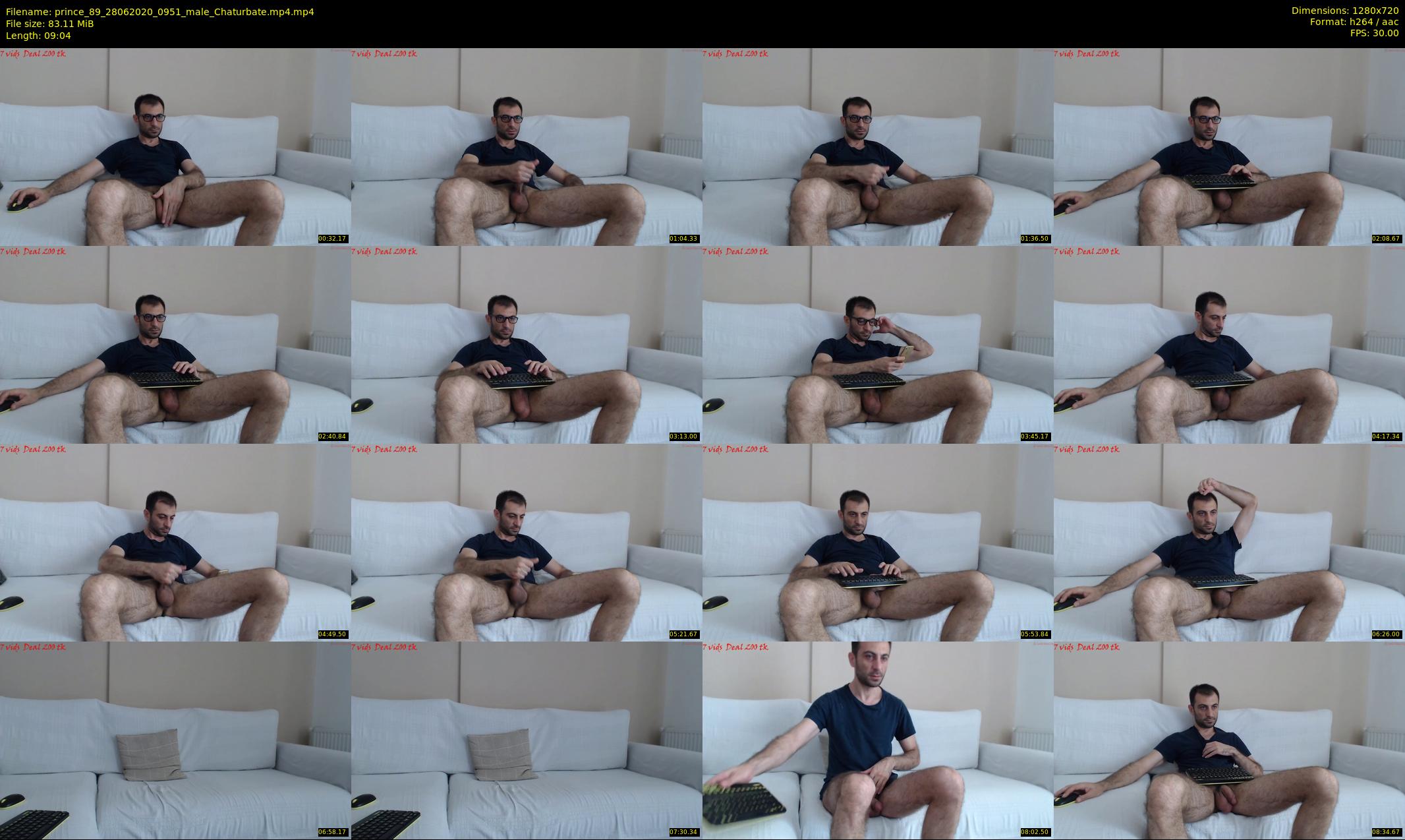 prince_89 — 10 minute Chaturbate male cam show recording, 720p, Jun 28, 2020