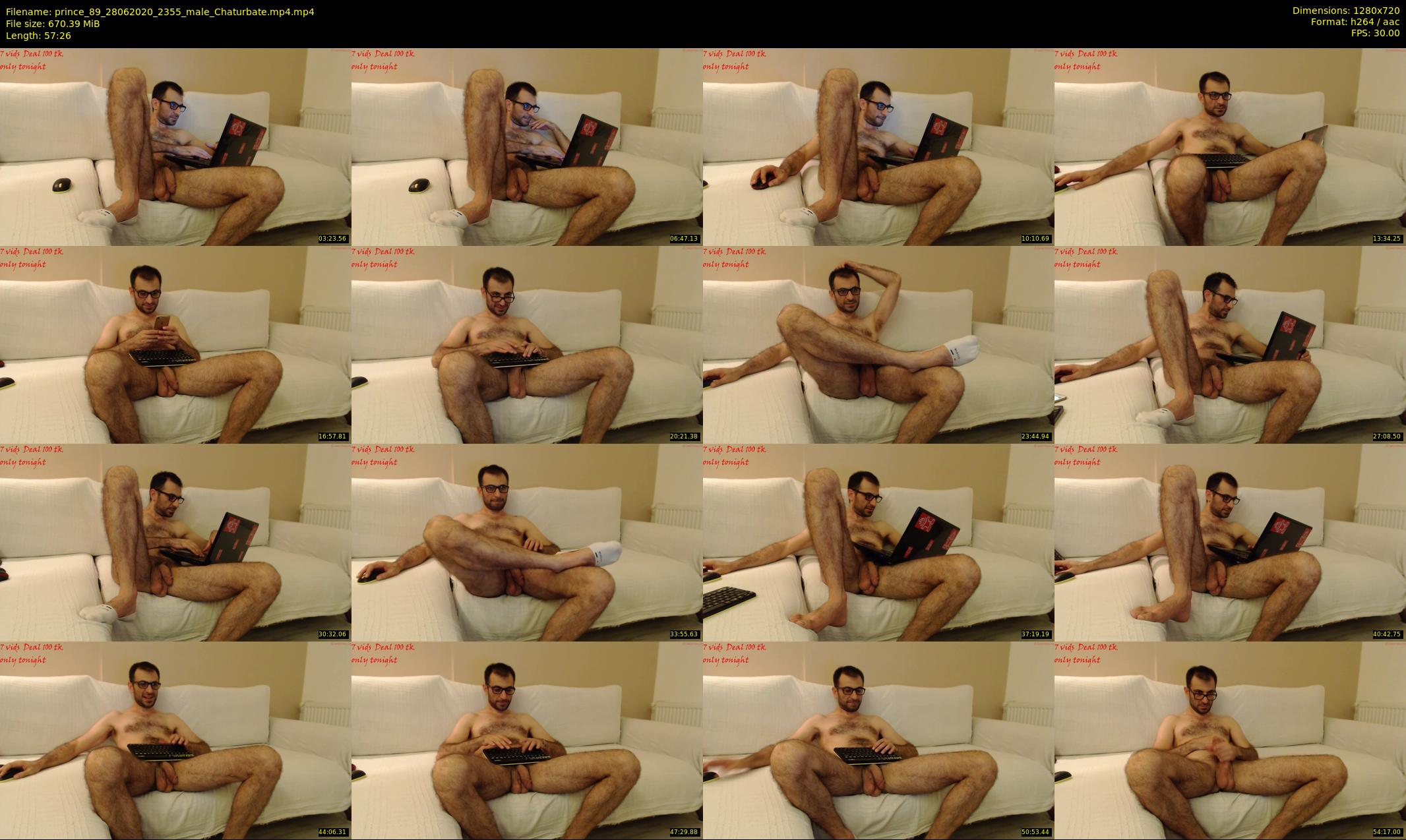 prince_89 — 58 minute Chaturbate male cam show recording, 720p, Jun 28, 2020