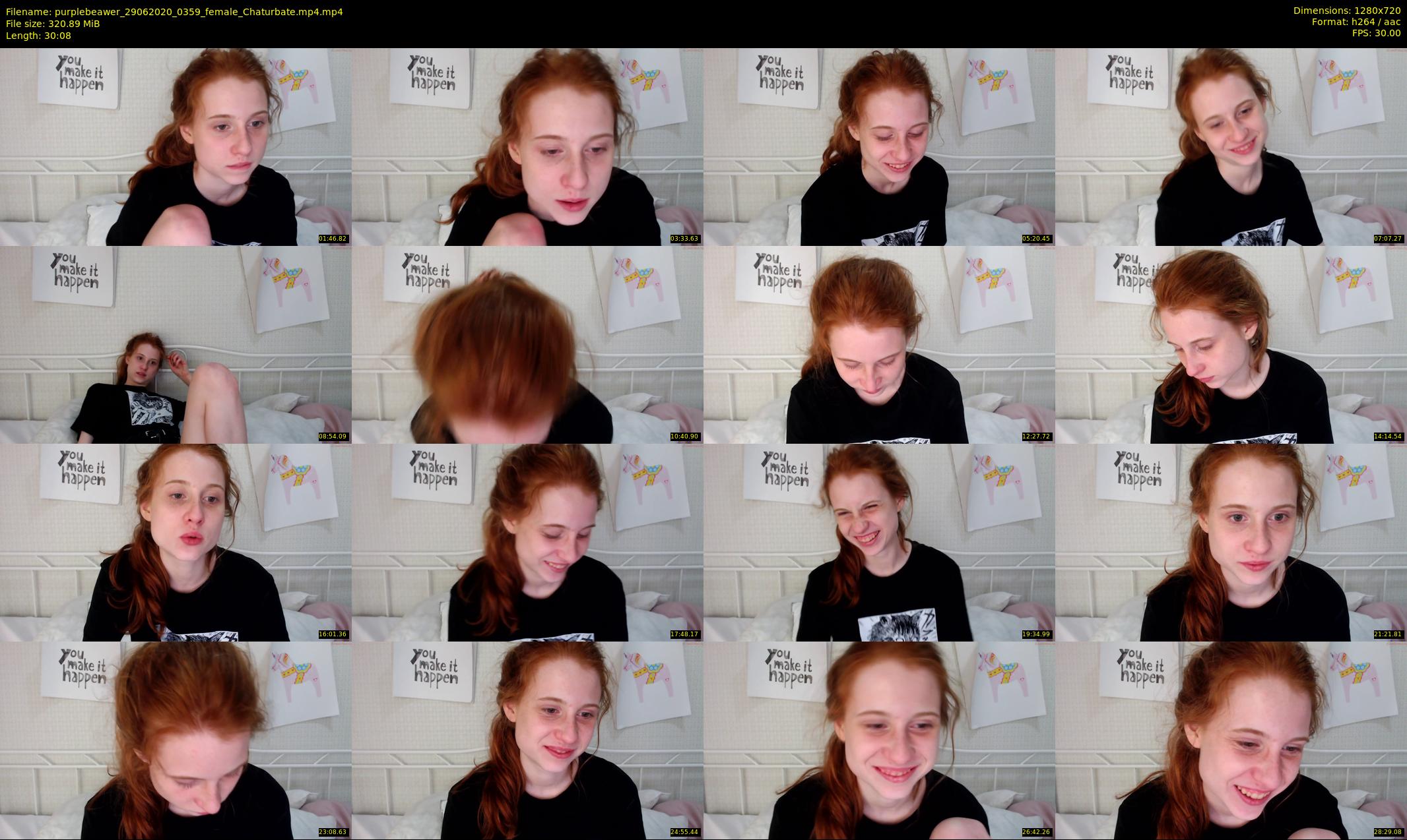 purplebeawer — 31 minute Chaturbate female cam show recording, 720p, Jun 29, 2020
