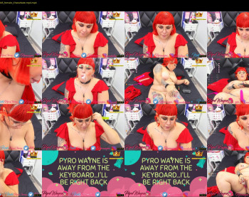 pyrowayne — 54 minute Chaturbate female cam show recording, 720p, Jun 29, 2020