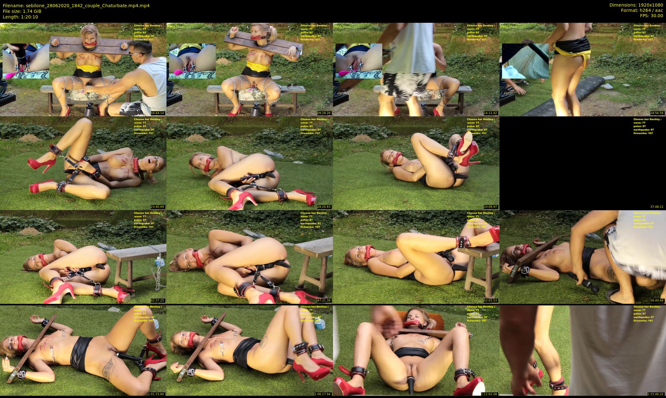 sebilone — 81 minute Chaturbate couple cam show recording, 1080p, Jun 28, 2020