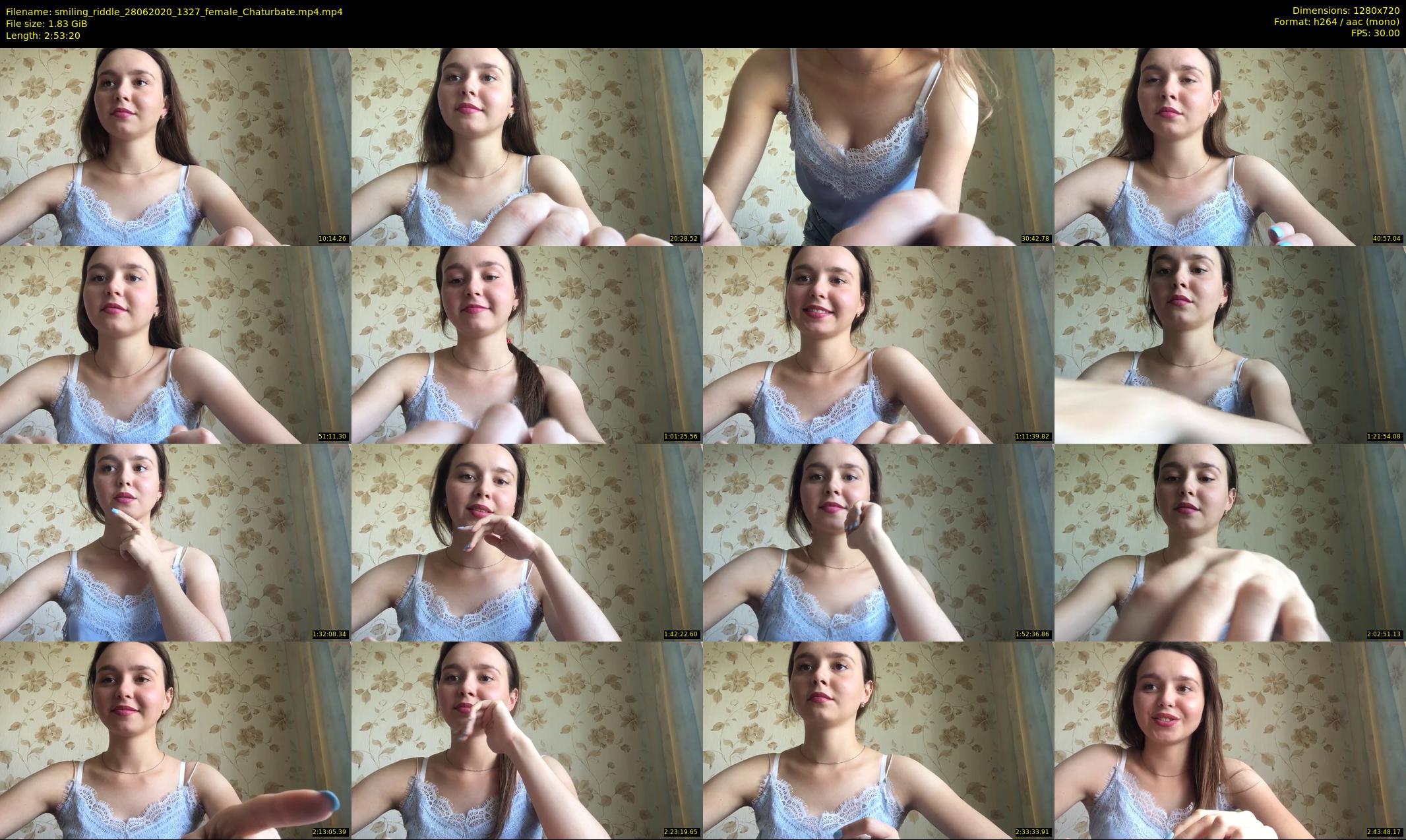 smiling_riddle — 174 minute Chaturbate female cam show recording, 720p, Jun 28, 2020