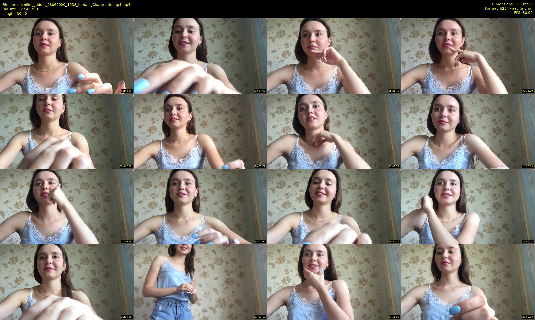 smiling_riddle — 31 minute Chaturbate female cam show recording, 720p, Jun 28, 2020