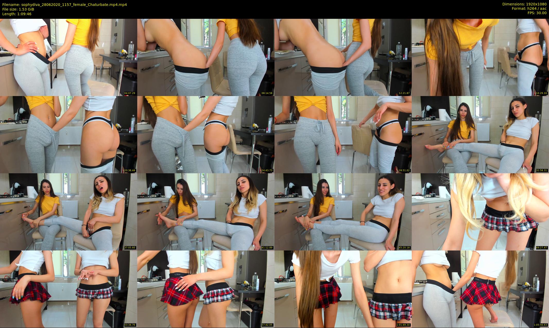 sophydiva — 70 minute Chaturbate female cam show recording, 1080p, Jun 28, 2020