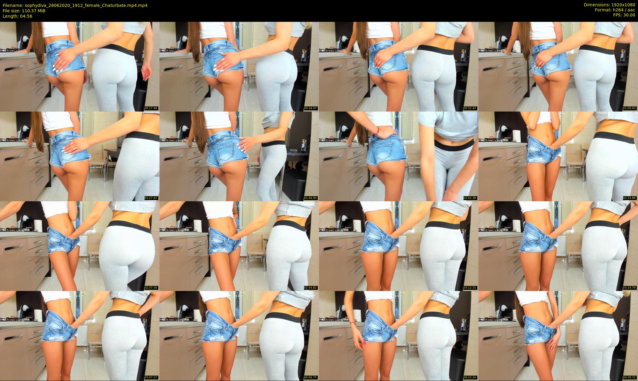 sophydiva — 5 minute Chaturbate female cam show recording, 1080p, Jun 28, 2020